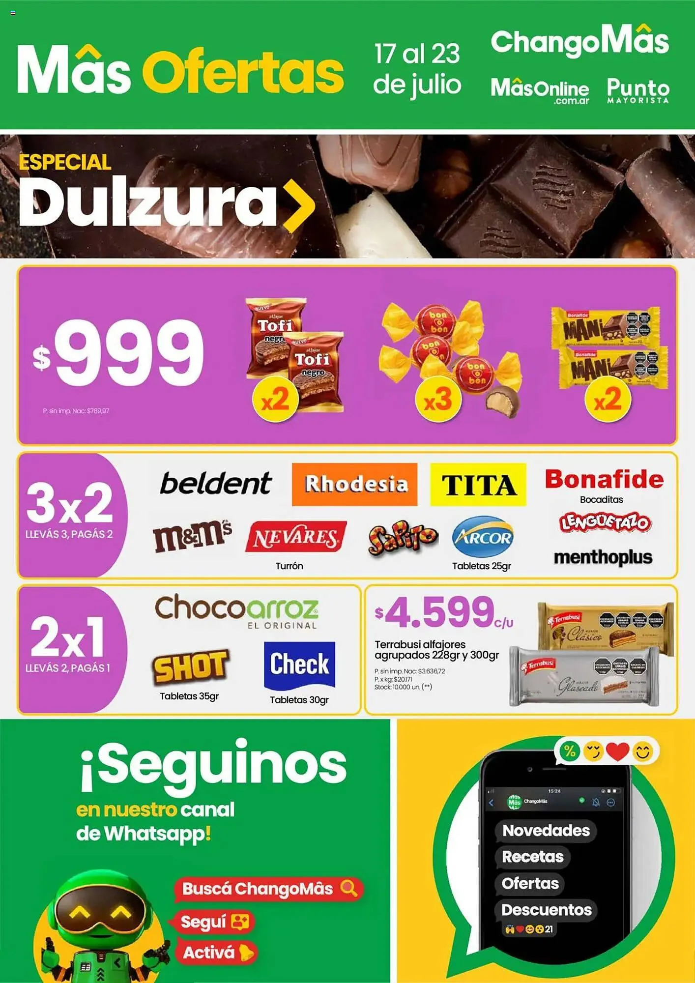 Ofertas de Catálogo Changomas 17 de julio al 24 de julio 2025 - Página 3 del catálogo