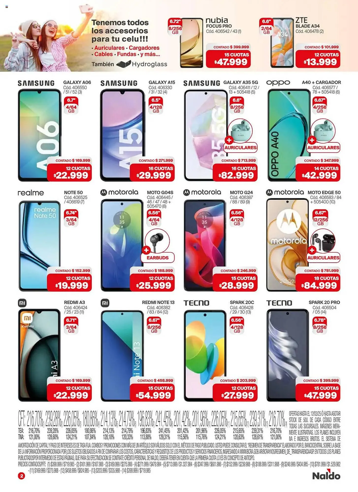 Ofertas de Catálogo Naldo Lombardi 1 de marzo al 31 de marzo 2025 - Página 2 del catálogo