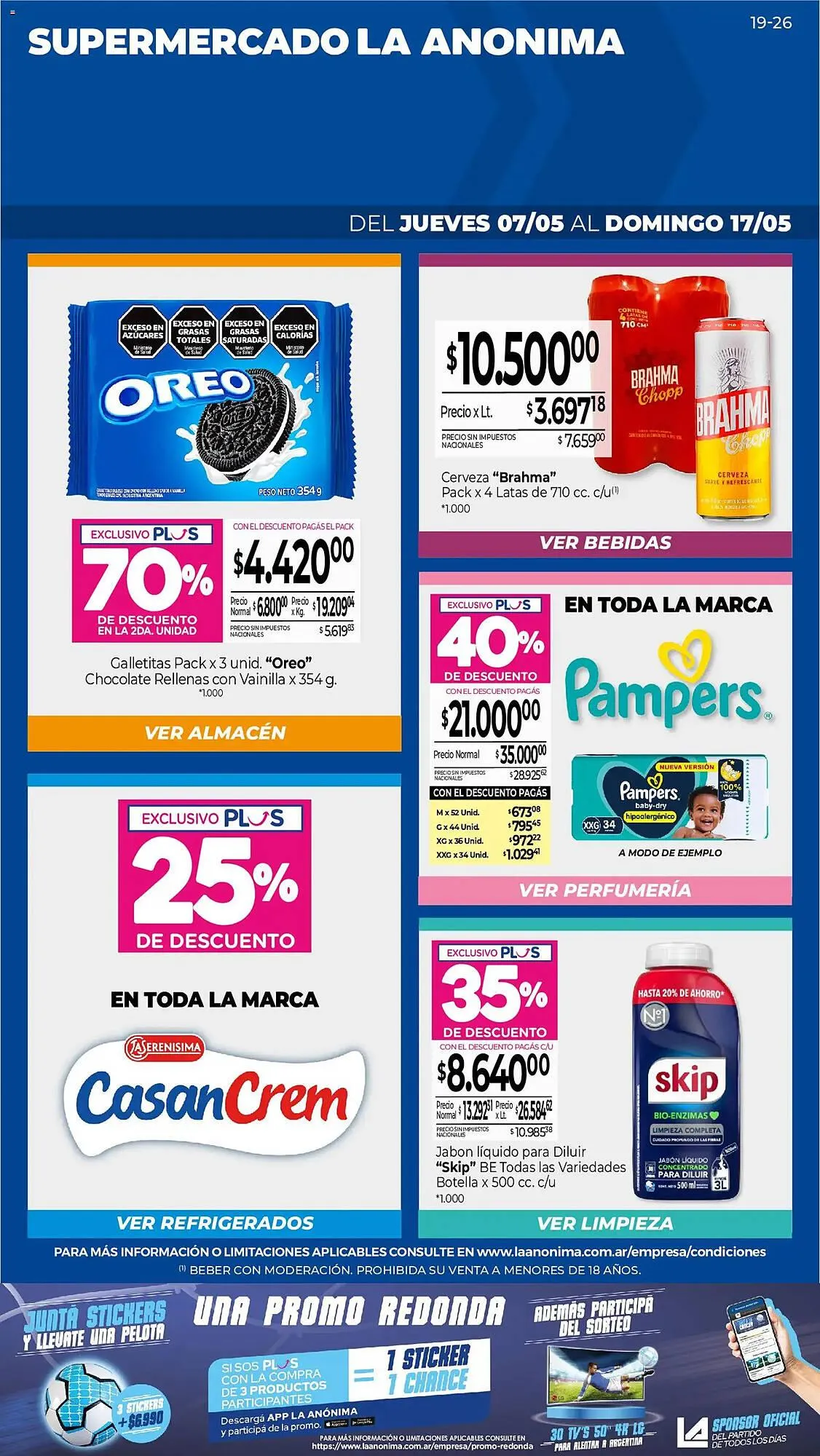 Ofertas de Catálogo La Anonima 7 de mayo al 17 de mayo 2026 - Página 1 del catálogo