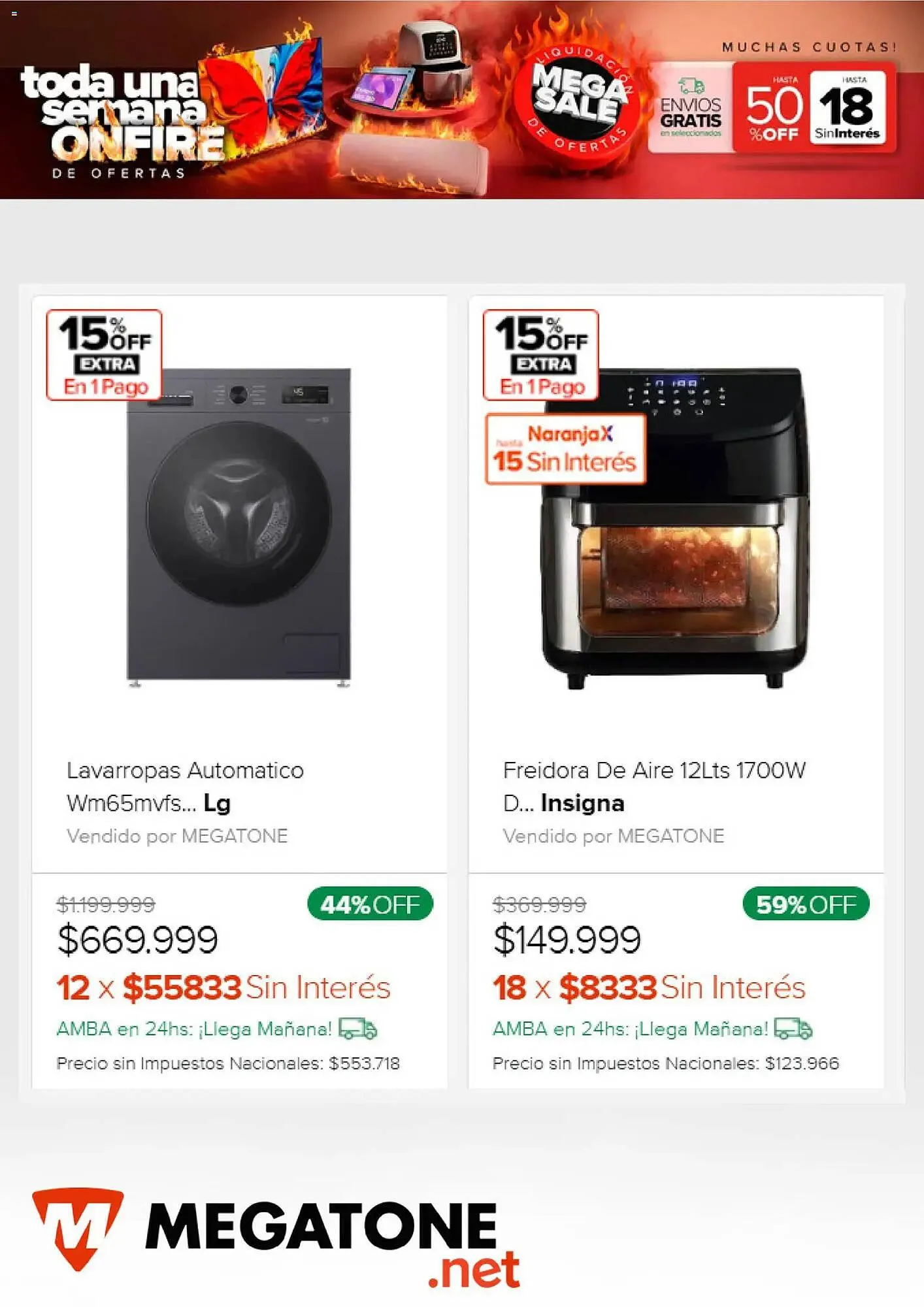 Ofertas de Catálogo Megatone 26 de febrero al 24 de marzo 2026 - Página 3 del catálogo