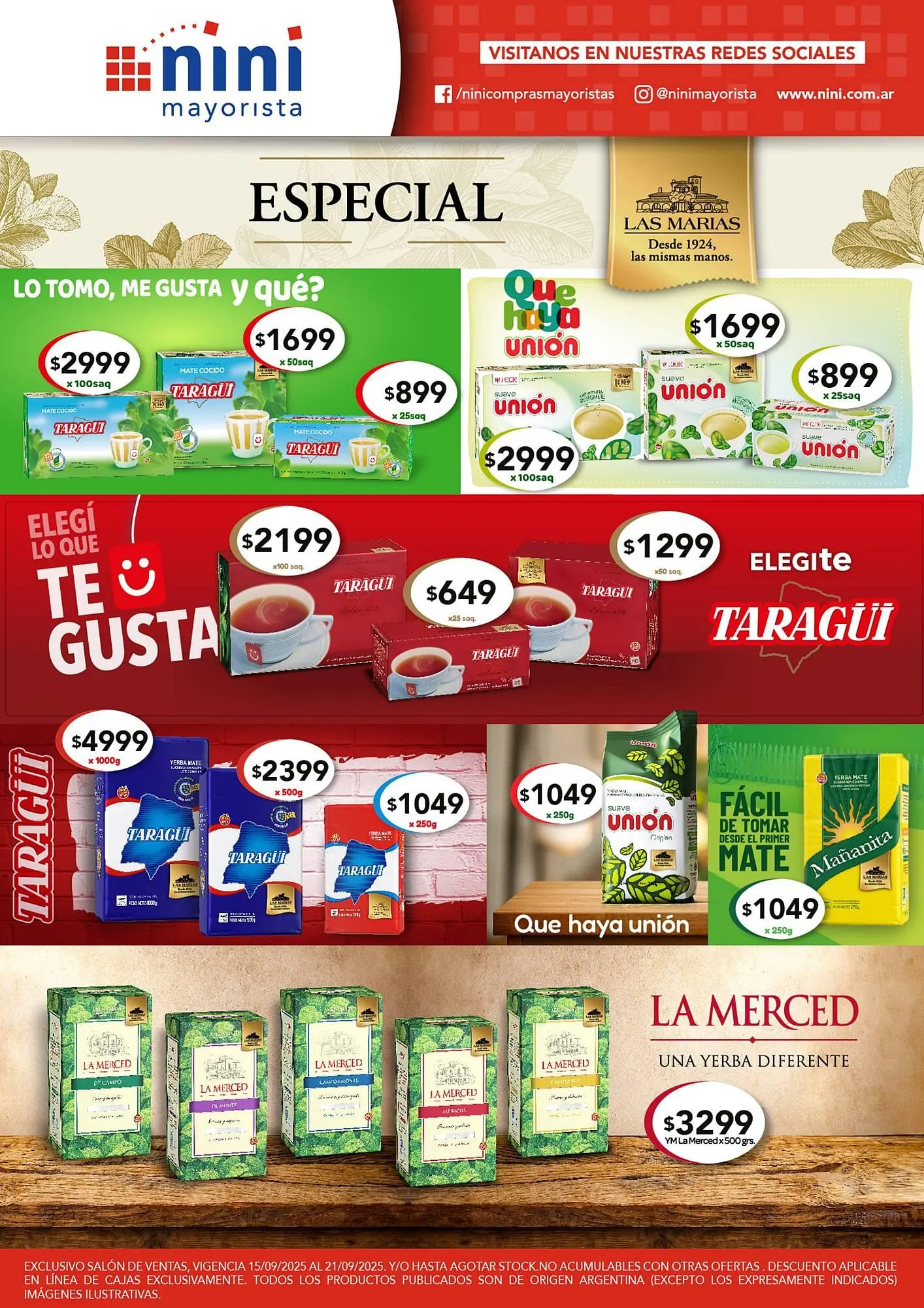 Ofertas de Catálogo Nini Mayorista 15 de septiembre al 21 de septiembre 2025 - Página 2 del catálogo