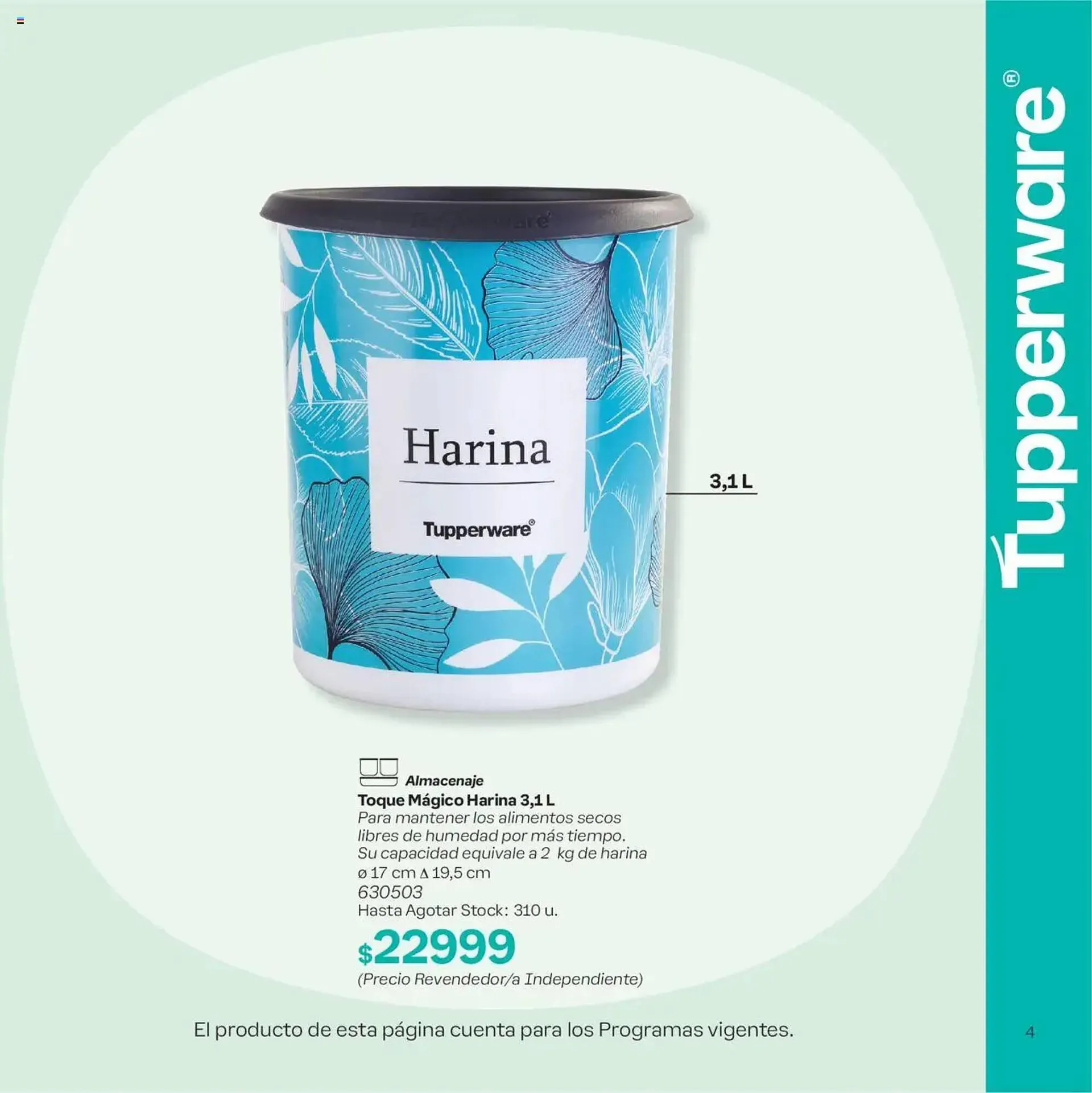 Ofertas de Folleto Tupperware 15 de septiembre al 22 de septiembre 2025 - Página 4 del catálogo