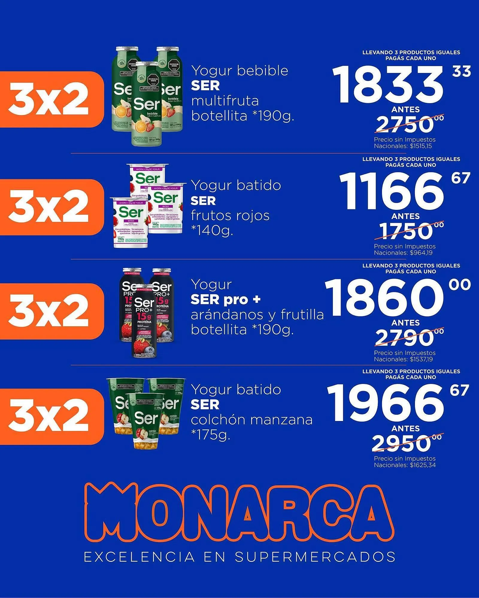 Ofertas de Catálogo Supermercados Monarca 9 de junio al 15 de junio 2025 - Página 5 del catálogo