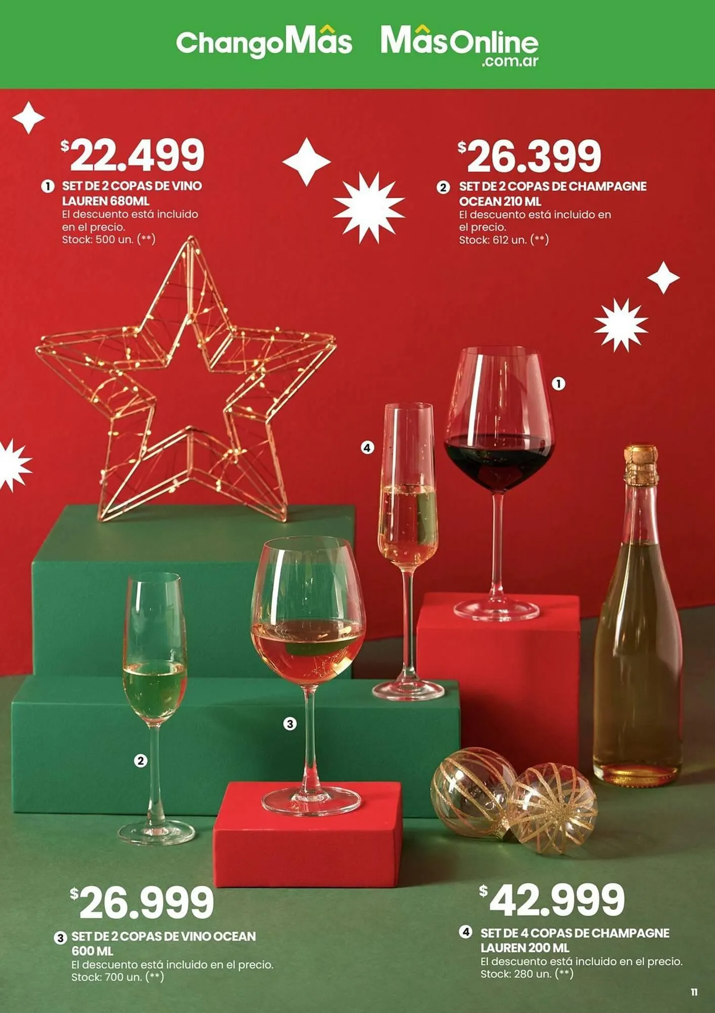 Ofertas de Catálogo Changomas 15 de noviembre al 8 de diciembre 2024 - Página 12 del catálogo