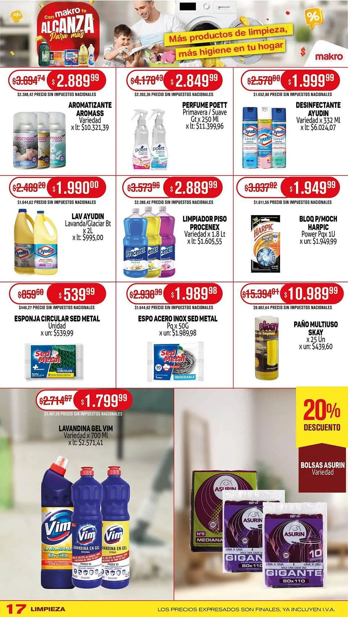 Ofertas de Catálogo Makro 8 de mayo al 15 de mayo 2025 - Página 17 del catálogo