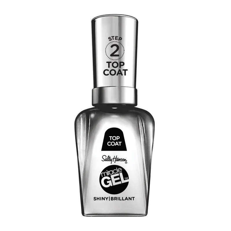Esmalte Capa protectora para uñas Miracle Gel™ de Sally Hansen 14,7 ml. Brilloso