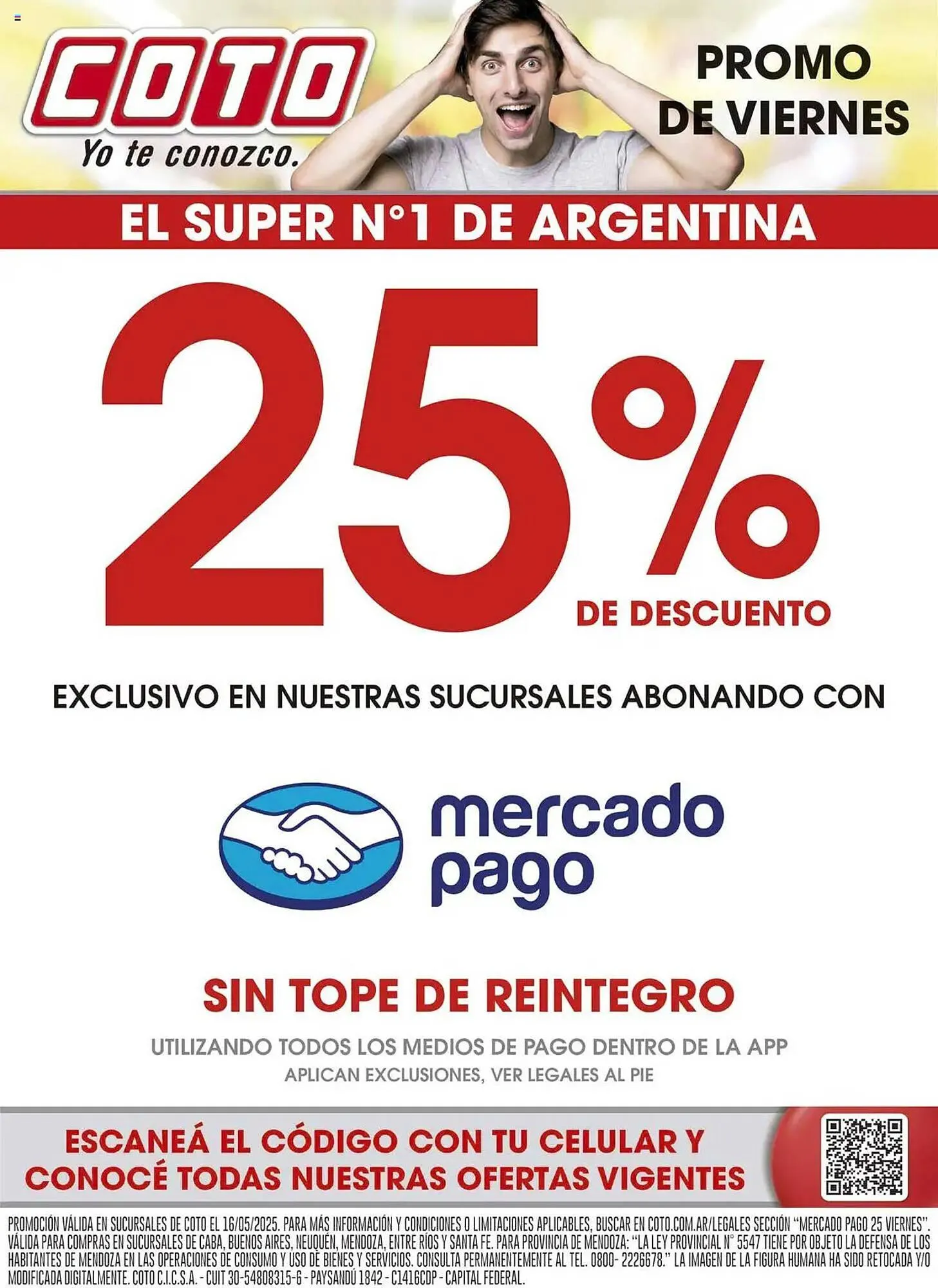 Ofertas de Catálogo Coto 16 de mayo al 17 de mayo 2025 - Página 1 del catálogo