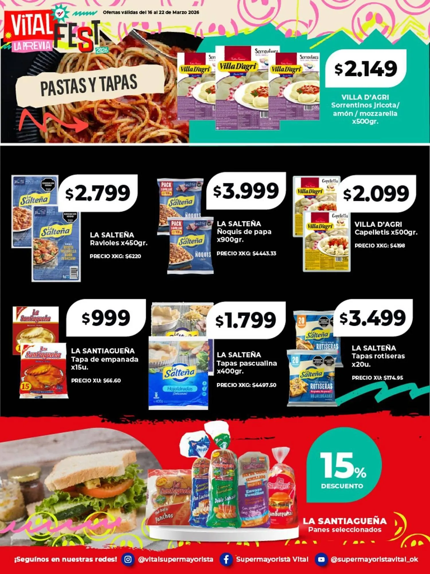 Ofertas de Catálogo Supermayorista Vital 16 de marzo al 22 de marzo 2026 - Página 5 del catálogo