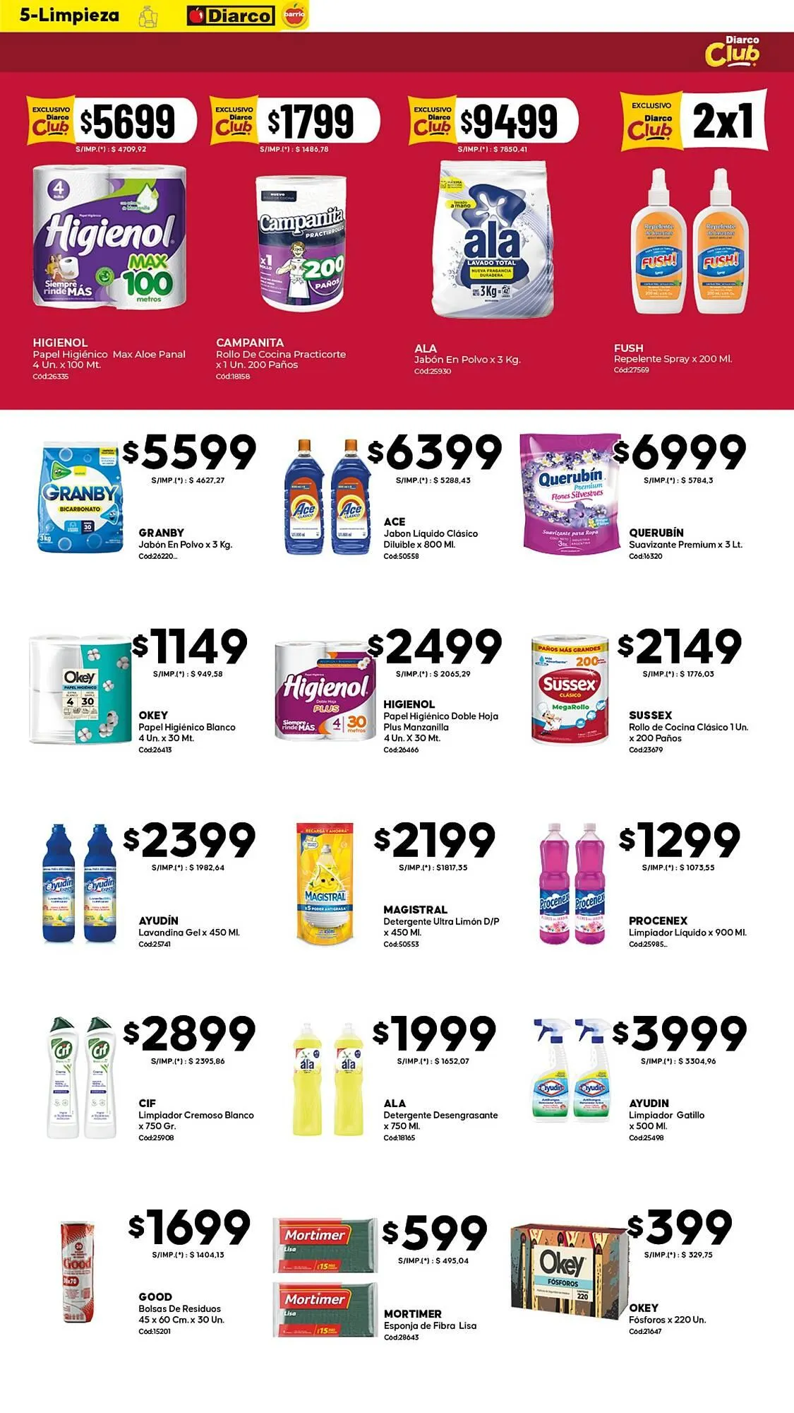 Ofertas de Catálogo Diarco 30 de marzo al 3 de abril 2026 - Página 5 del catálogo