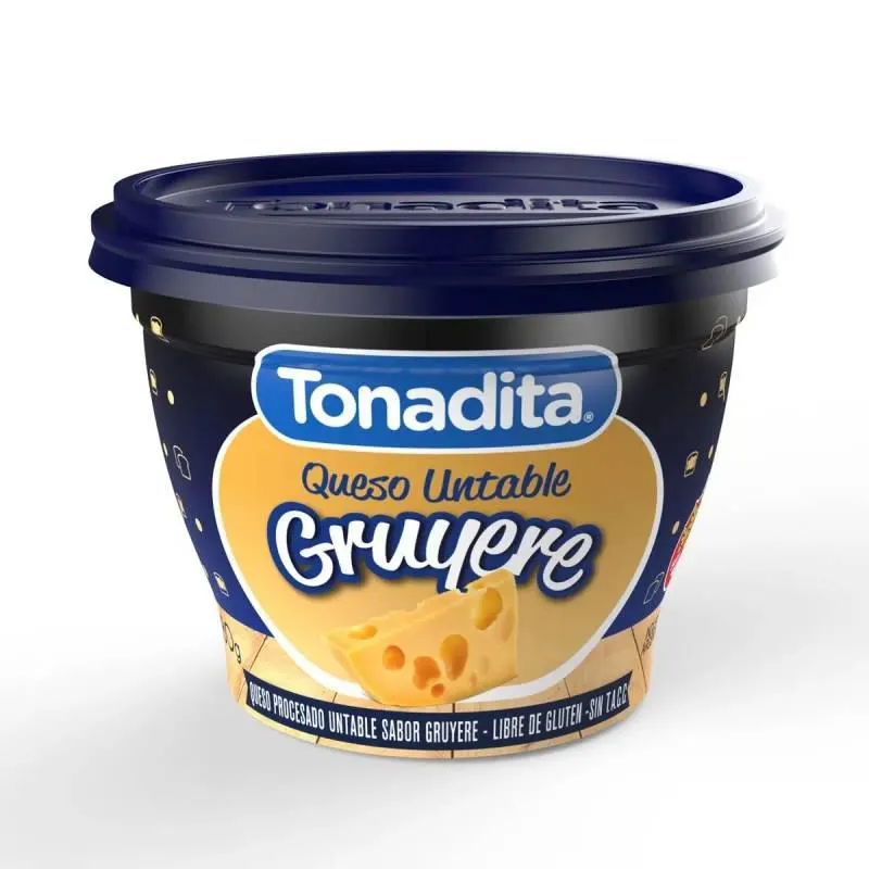 Queso Untable Gruyere Tonadita x 180 g.