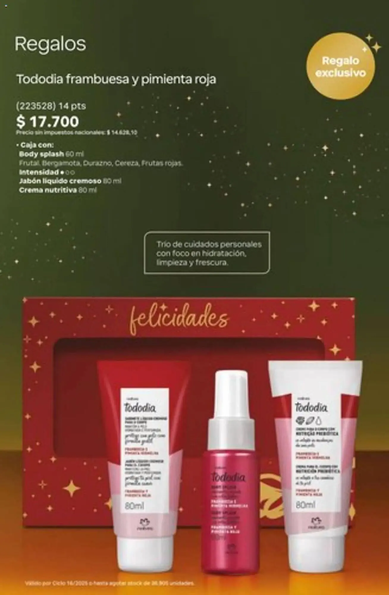 Ofertas de Catálogo Natura 1 de noviembre al 31 de diciembre 2025 - Página 28 del catálogo