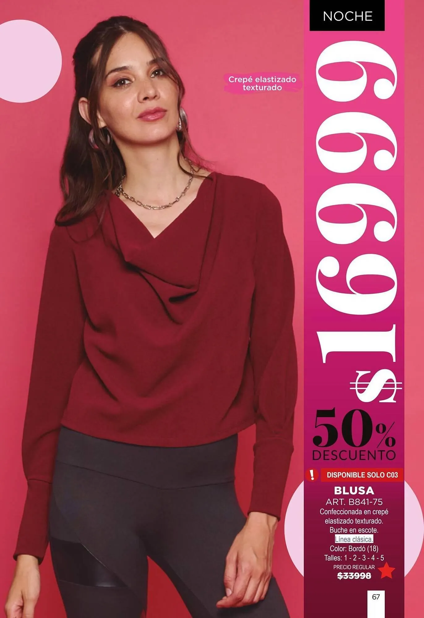 Ofertas de Catálogo Juana Bonita 25 de marzo al 31 de marzo 2025 - Página 67 del catálogo