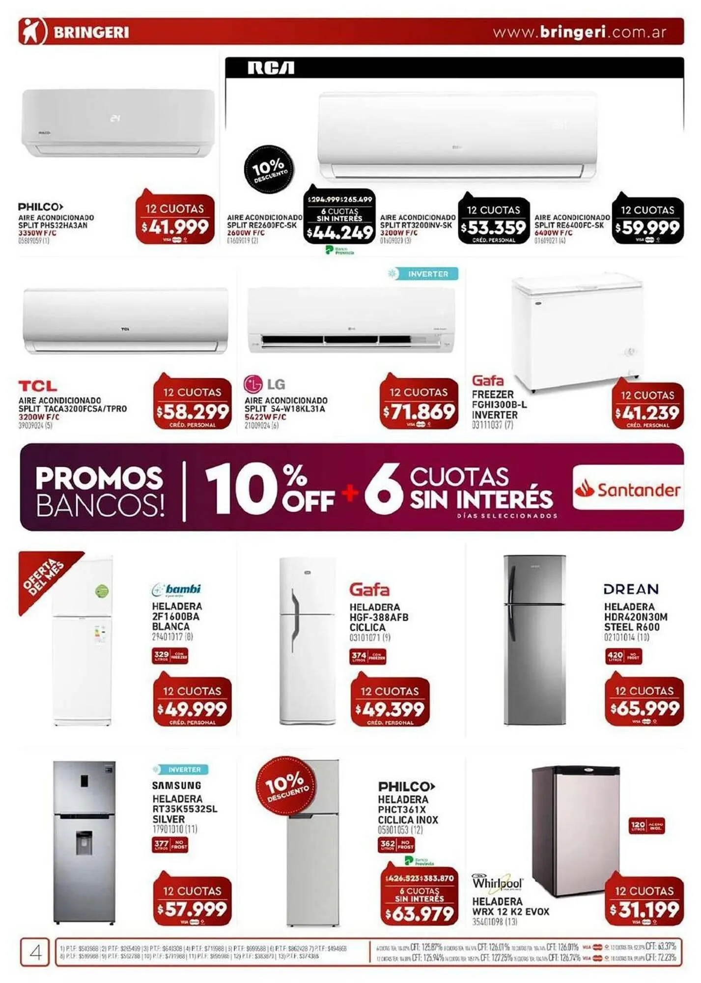 Ofertas de Catálogo Bringeri 3 de octubre al 31 de octubre 2023 - Página 4 del catálogo