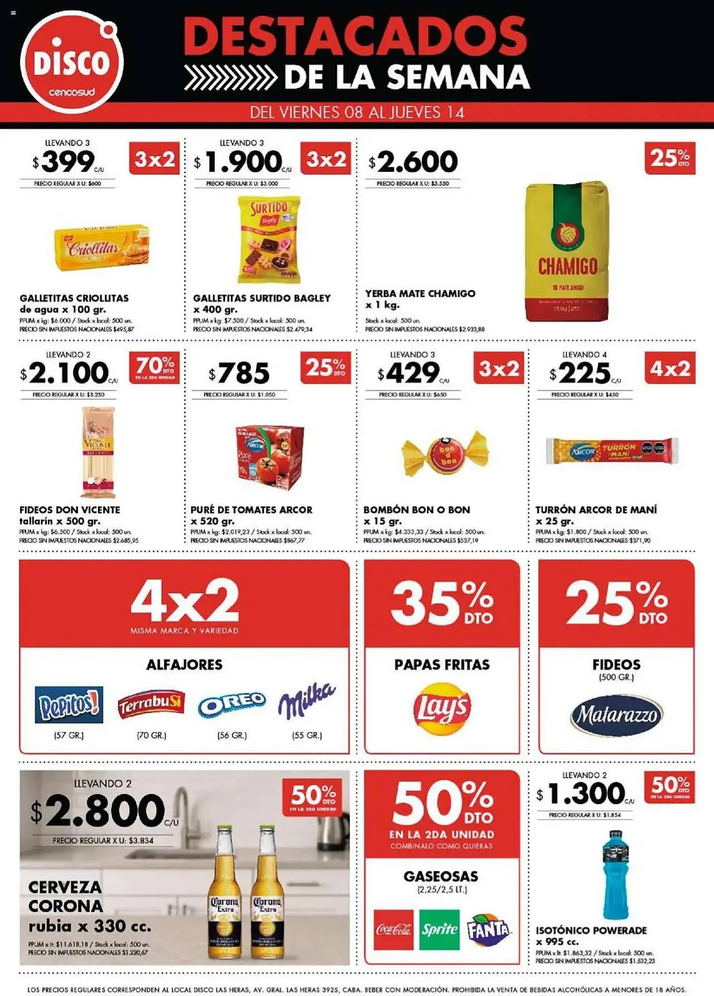 Ofertas de Catálogo Disco 8 de agosto al 10 de agosto 2025 - Página 6 del catálogo