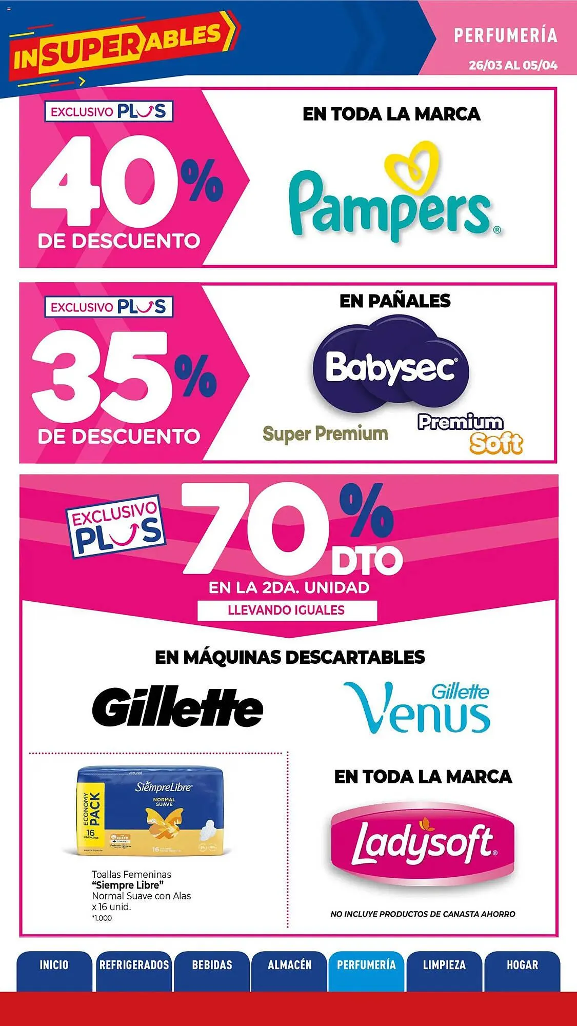 Ofertas de Catálogo La Anonima 26 de marzo al 5 de abril 2026 - Página 23 del catálogo