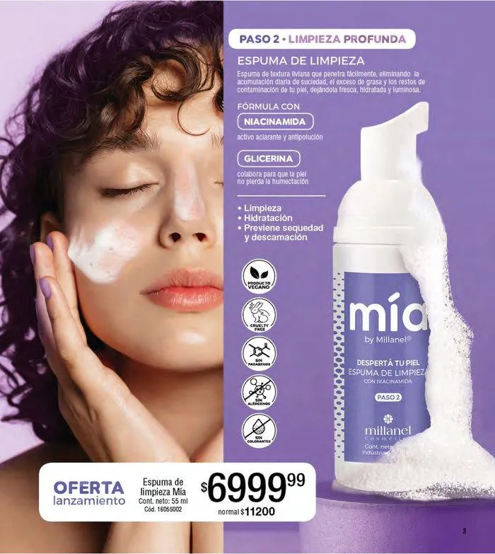 Ofertas de Catálogo Cosmeticos Millanel C8/24 5 de julio al 28 de julio 2024 - Página 3 del catálogo