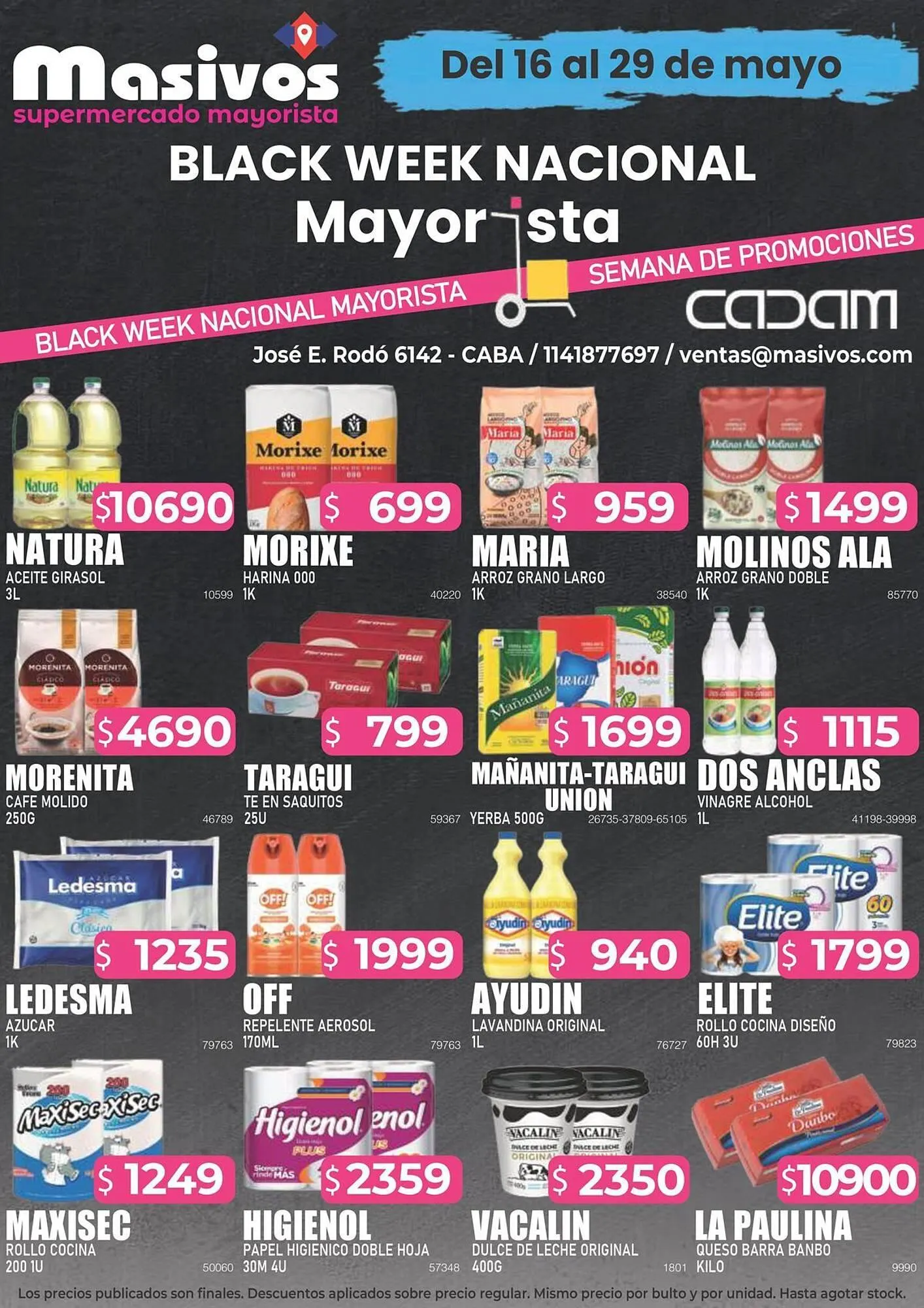 Ofertas de Catálogo Masivos 16 de mayo al 29 de mayo 2026 - Página 1 del catálogo