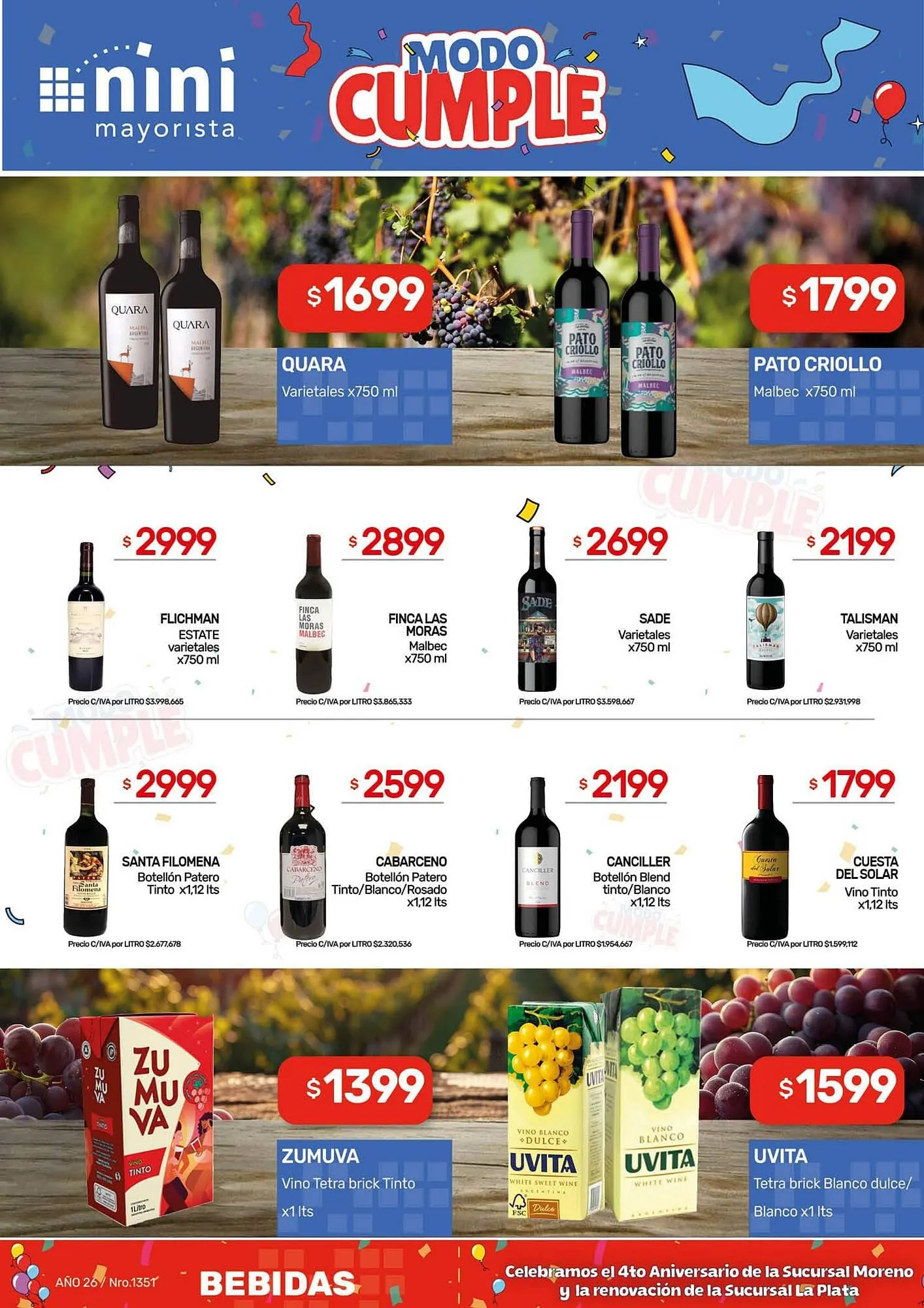 Ofertas de Catálogo Nini Mayorista 16 de marzo al 22 de marzo 2026 - Página 17 del catálogo