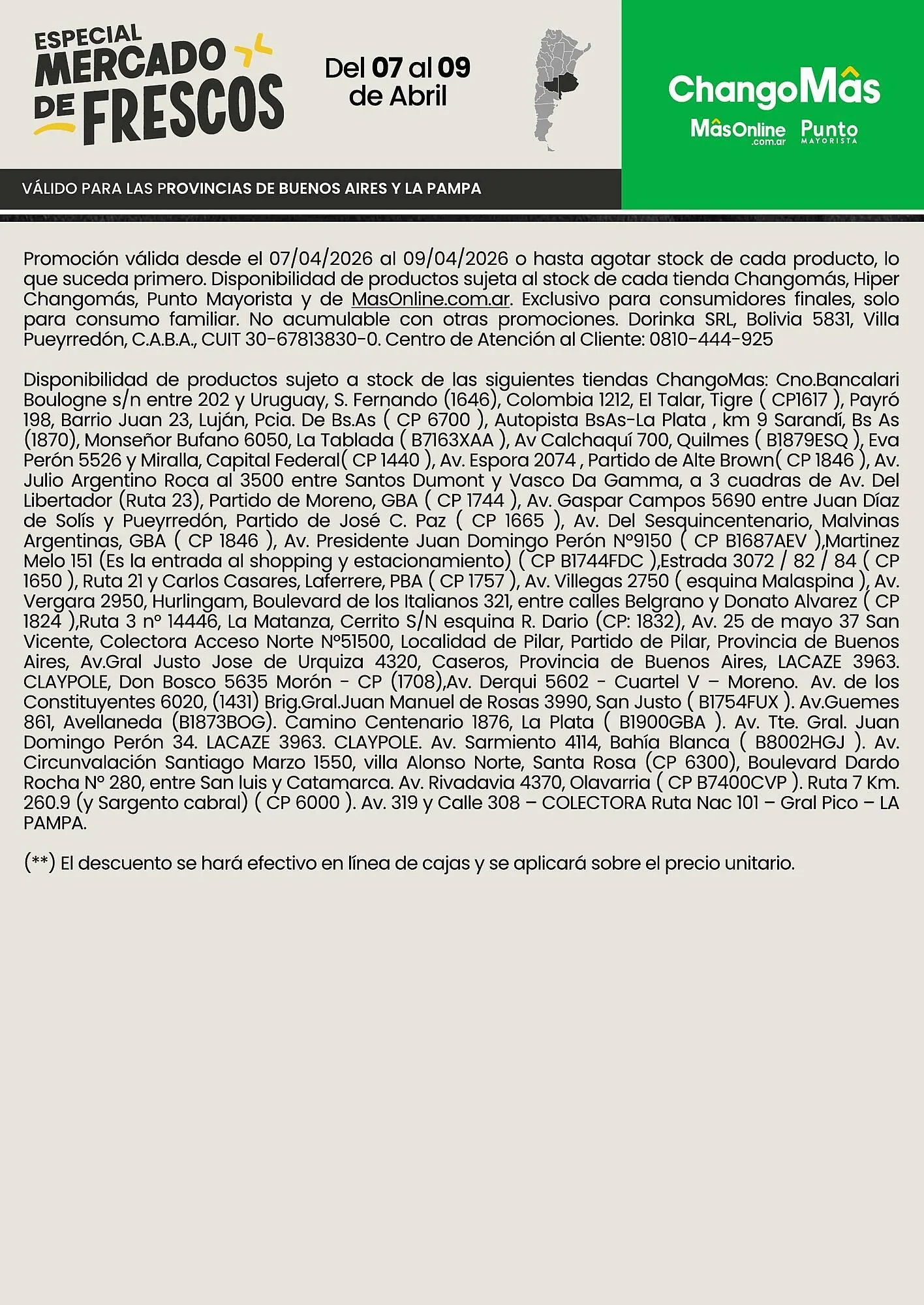 Ofertas de Catálogo Changomas 7 de abril al 9 de abril 2026 - Página 2 del catálogo