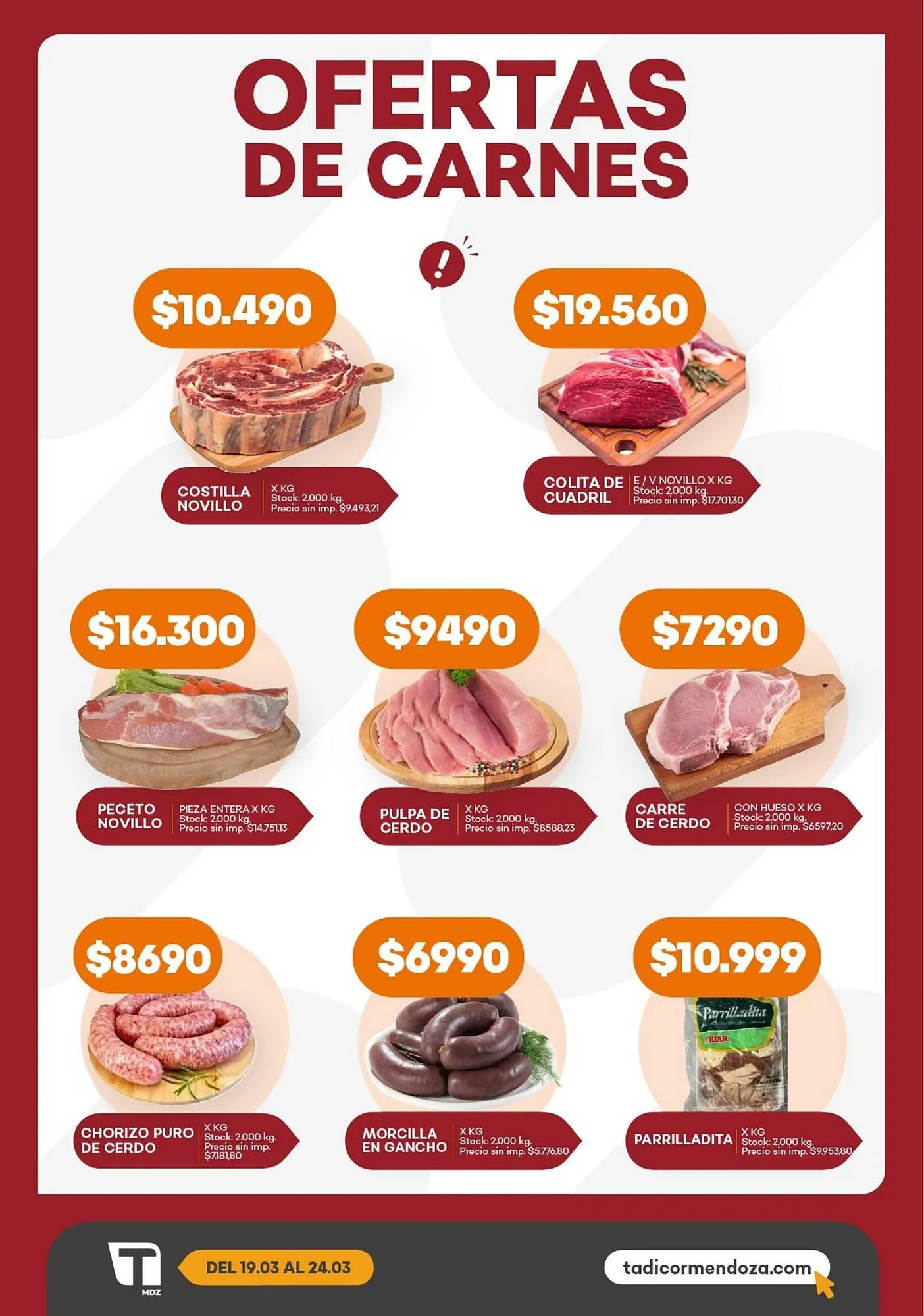 Ofertas de Catálogo Supermercados Tadicor 18 de marzo al 24 de marzo 2026 - Página 10 del catálogo