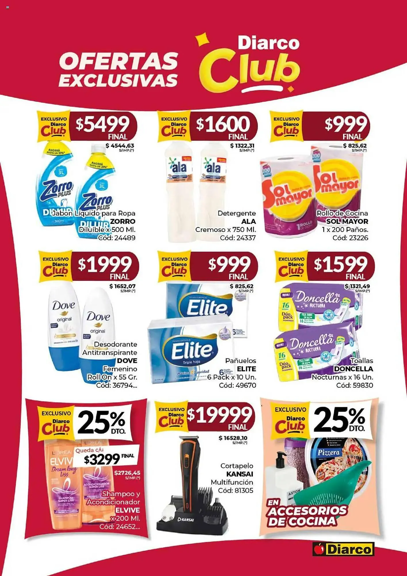 Ofertas de Catálogo Diarco 23 de junio al 27 de junio 2025 - Página 8 del catálogo