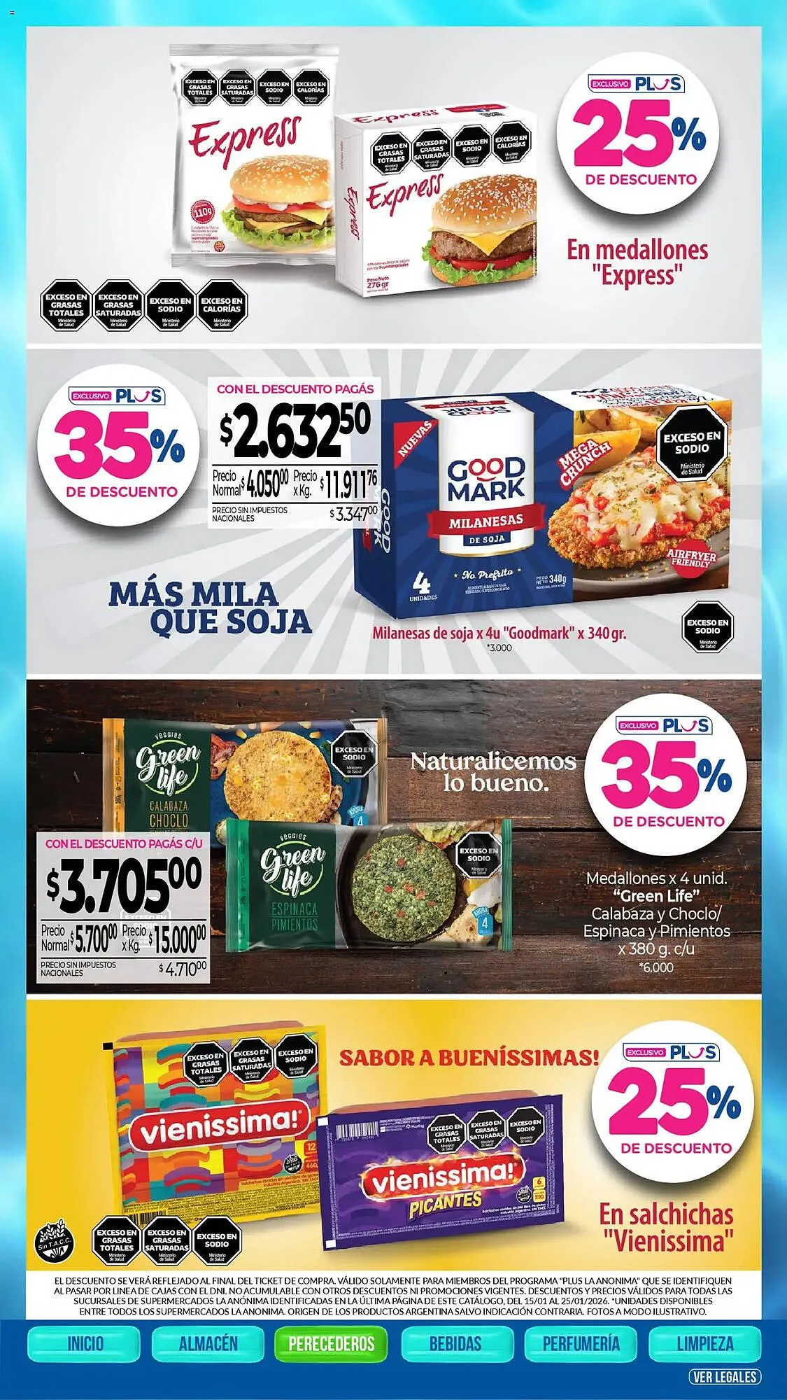 Ofertas de Catálogo La Anonima 15 de enero al 26 de enero 2026 - Página 18 del catálogo