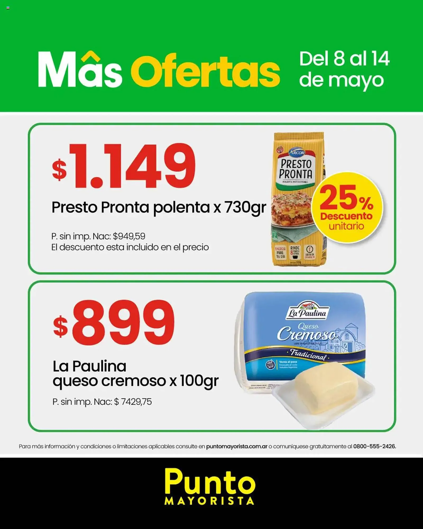 Ofertas de Catálogo Punto Mayorista 12 de mayo al 15 de mayo 2025 - Página 1 del catálogo