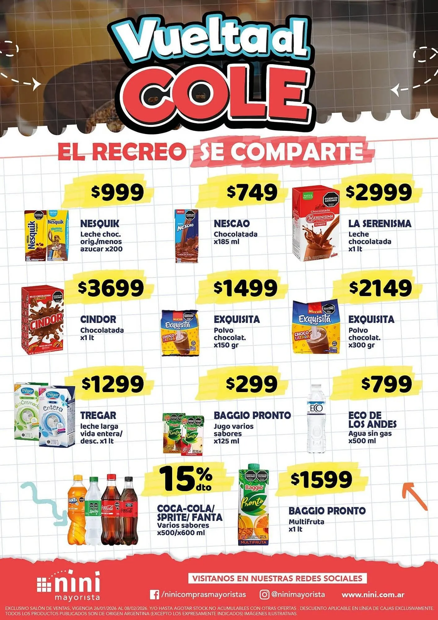 Ofertas de Catálogo Nini Mayorista 26 de enero al 8 de febrero 2026 - Página 5 del catálogo