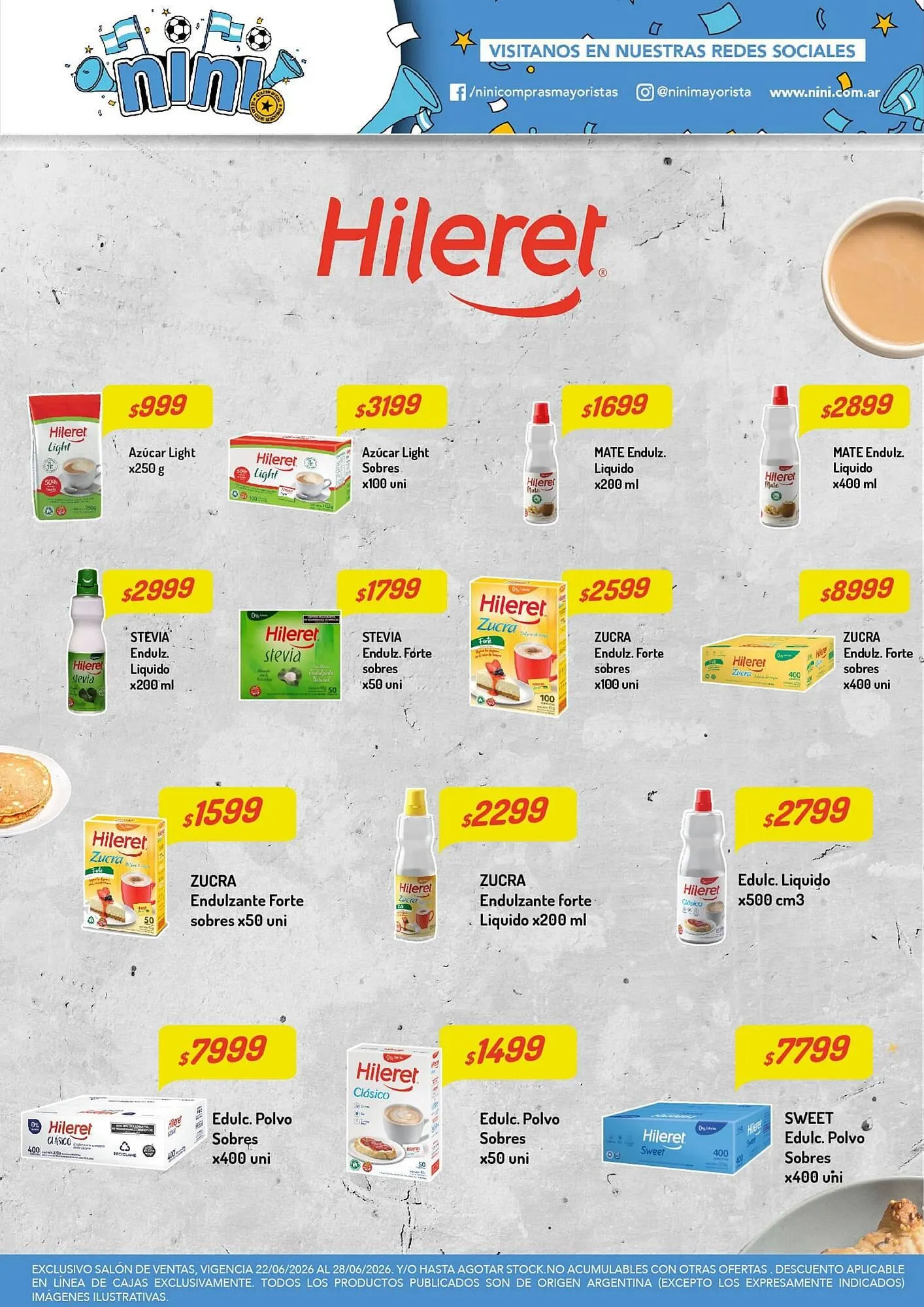 Ofertas de Catálogo Nini Mayorista 22 de junio al 28 de junio 2026 - Página 27 del catálogo