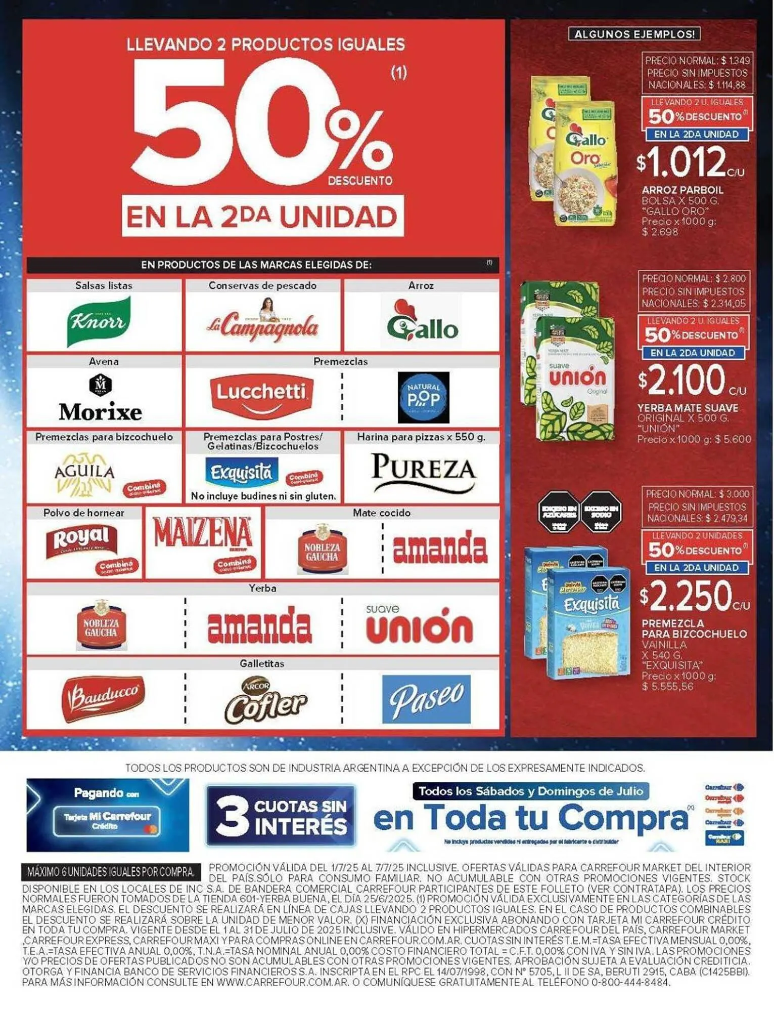 Ofertas de Catálogo Carrefour 1 de julio al 8 de julio 2025 - Página 40 del catálogo