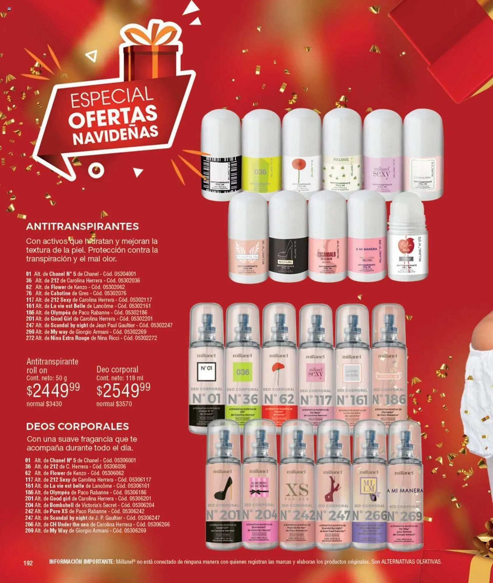Ofertas de Catálogo Millanel Cosmética 13 de noviembre al 10 de diciembre 2023 - Página 192 del catálogo