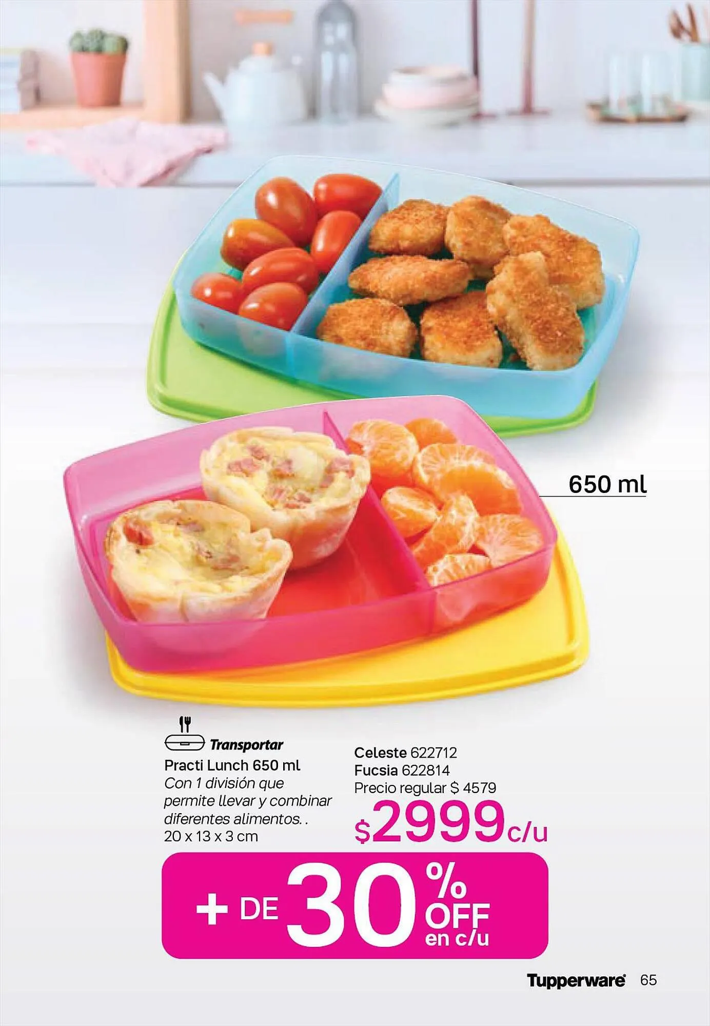 Ofertas de Catálogo Tupperware 4 de julio al 15 de agosto 2023 - Página 66 del catálogo