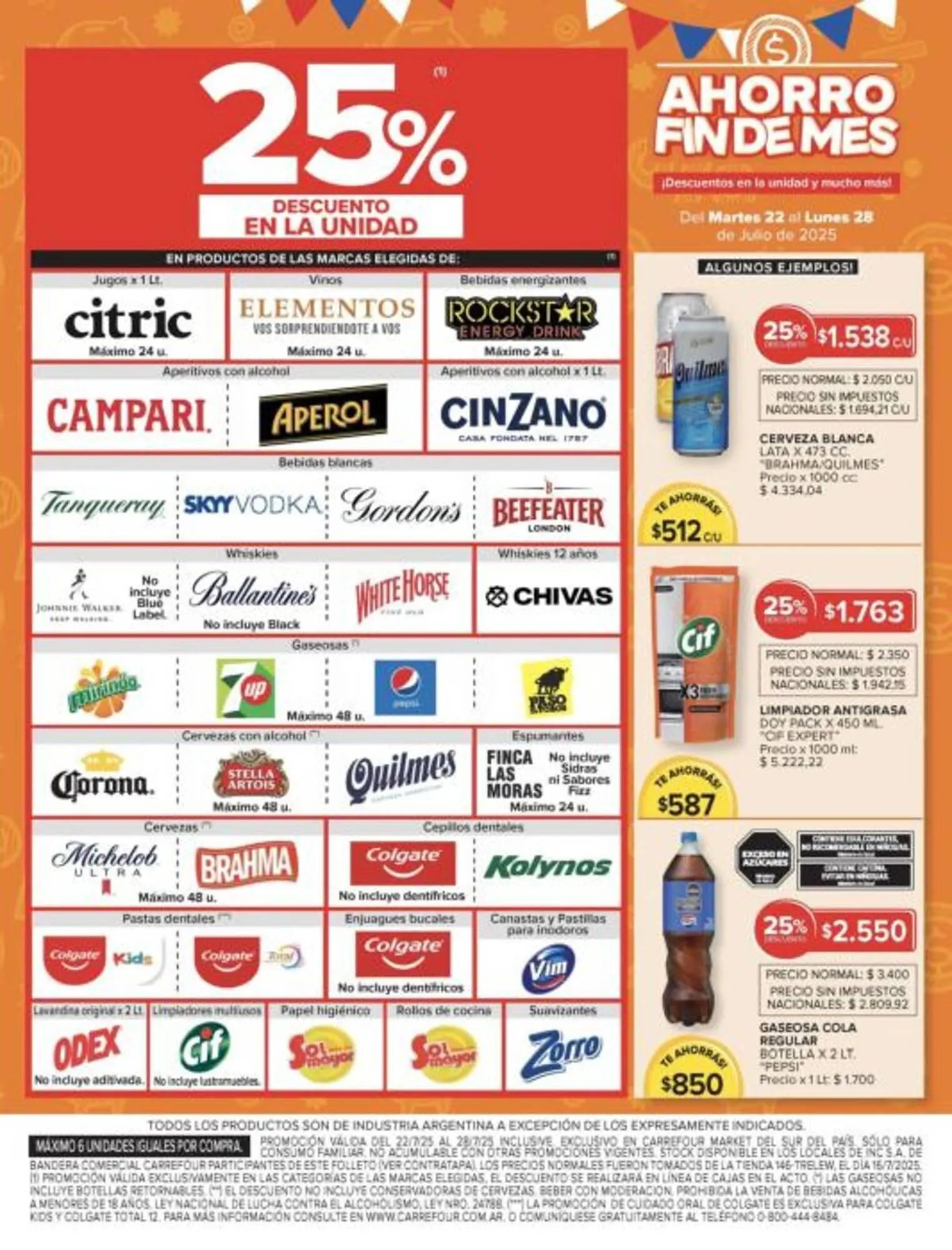 Ofertas de Catálogo Carrefour 22 de julio al 29 de julio 2025 - Página 40 del catálogo