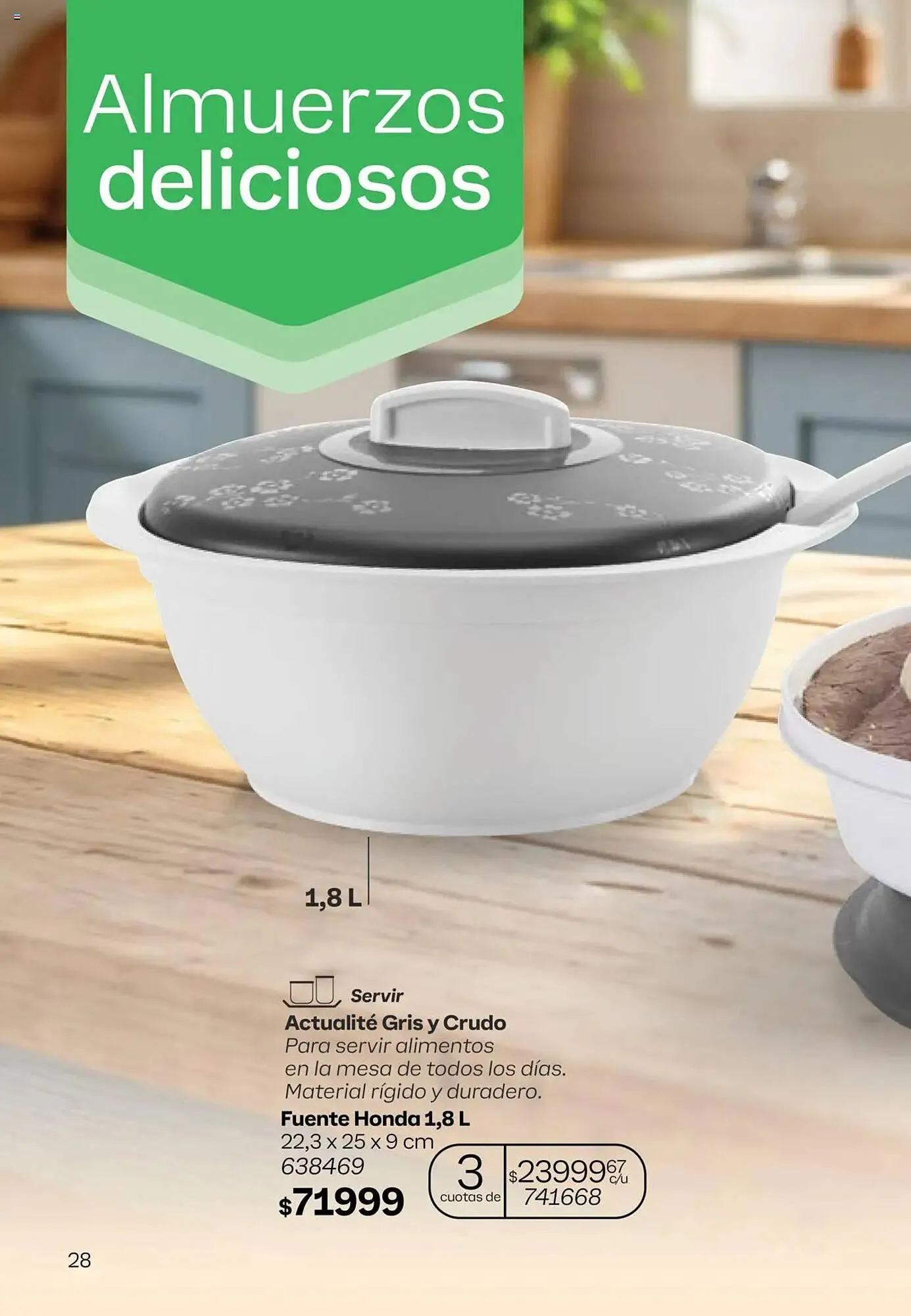 Ofertas de Catálogo Tupperware 9 de abril al 22 de abril 2025 - Página 28 del catálogo