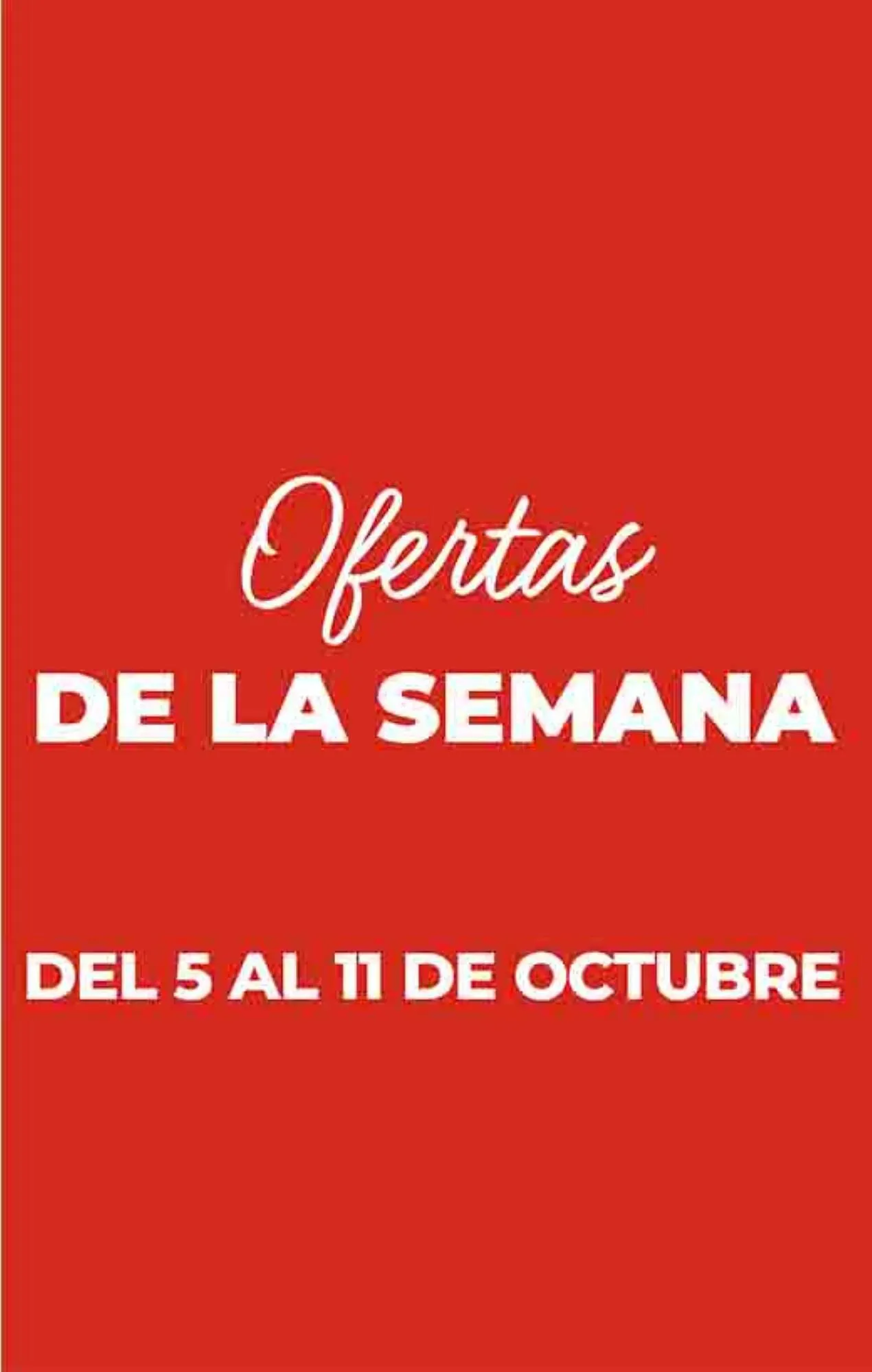 Ofertas de Catálogo Supermercados DIA 10 de octubre al 10 de octubre 2023 - Página 1 del catálogo