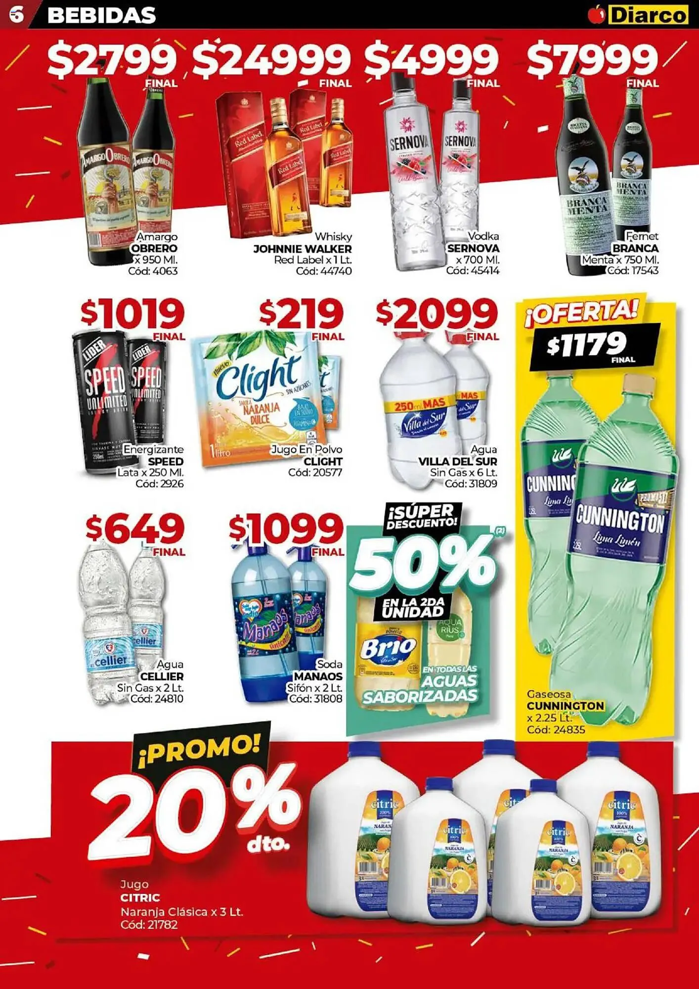 Ofertas de Catálogo Diarco 24 de marzo al 28 de marzo 2025 - Página 6 del catálogo