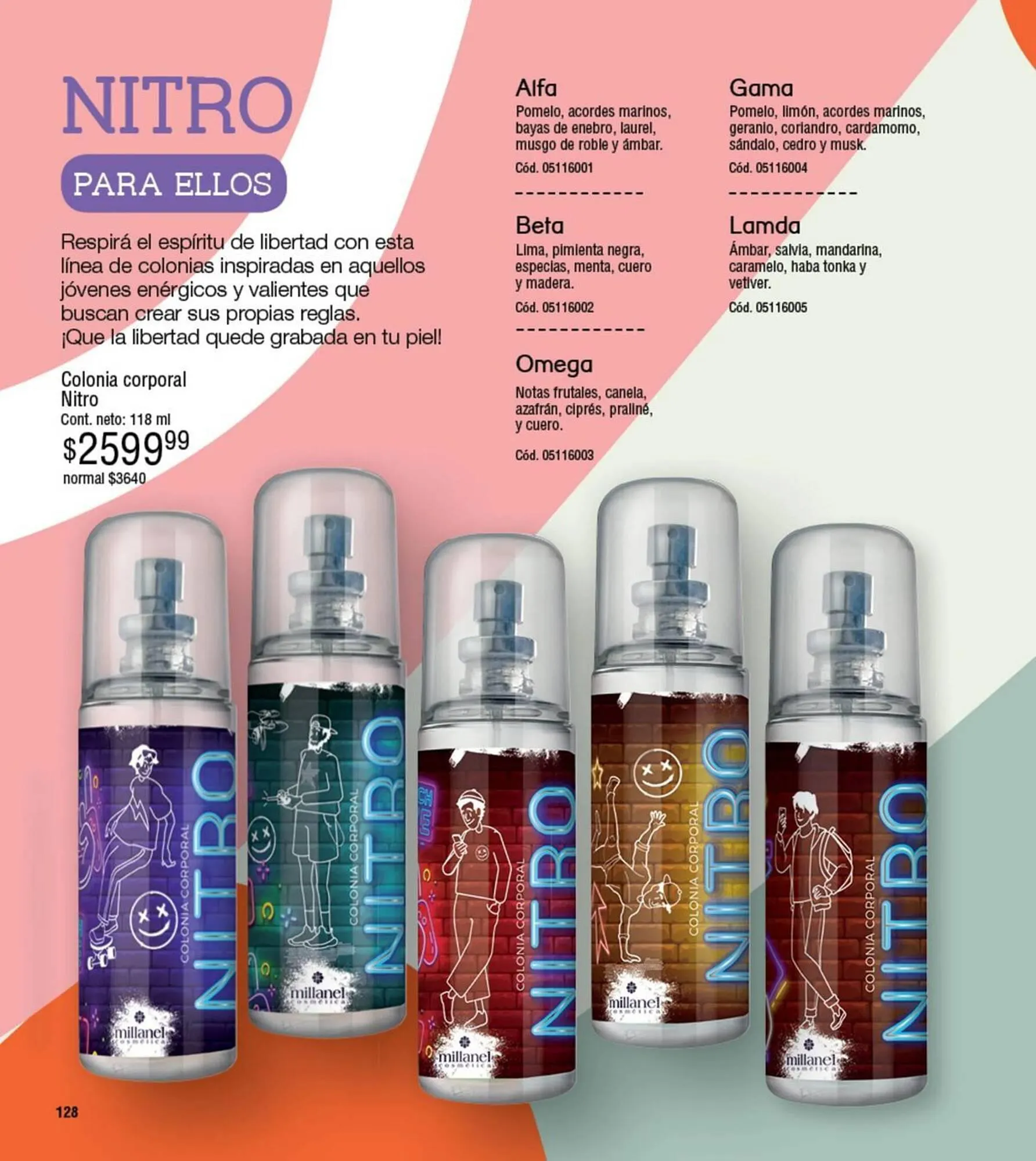 Ofertas de Catálogo Millanel Cosmética 16 de octubre al 12 de noviembre 2023 - Página 128 del catálogo