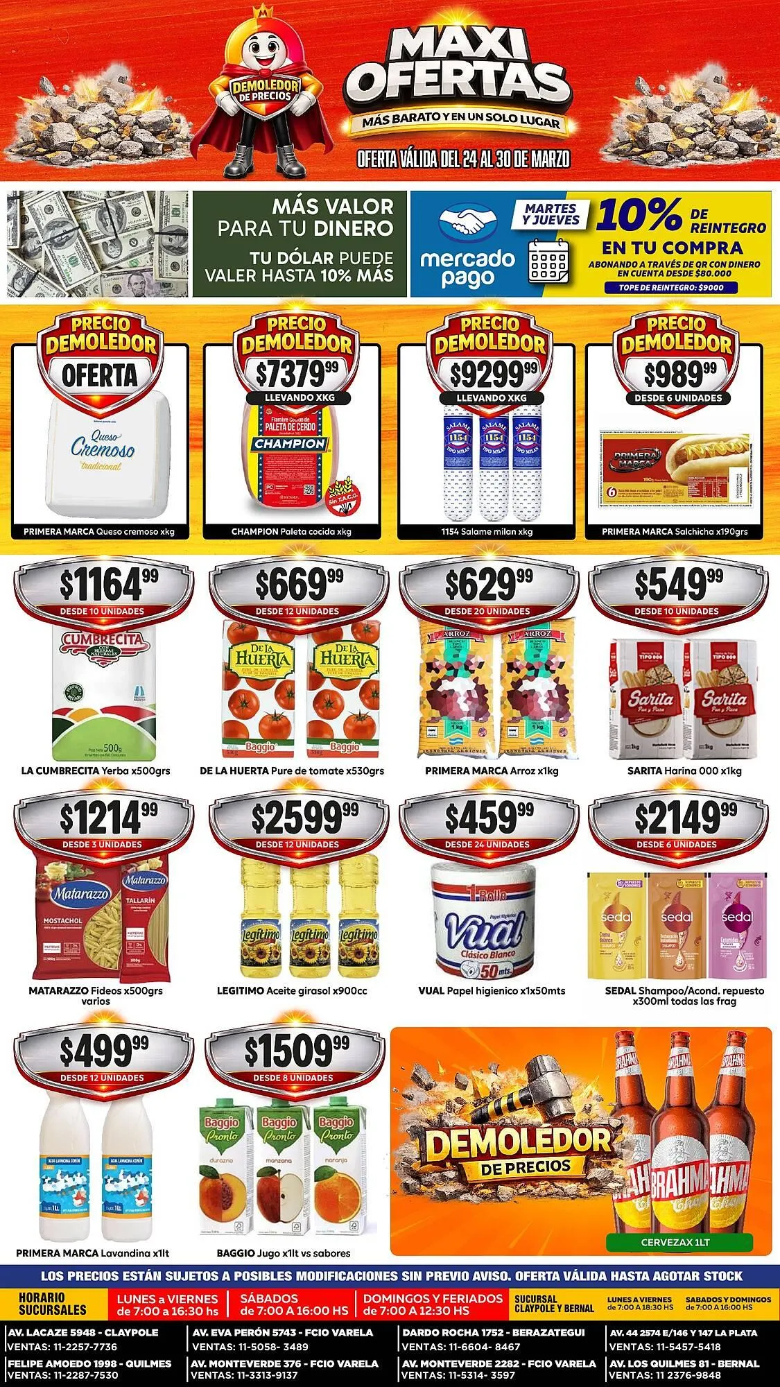 Ofertas de Catálogo Maxi Ofertas 26 de marzo al 30 de marzo 2026 - Página 1 del catálogo