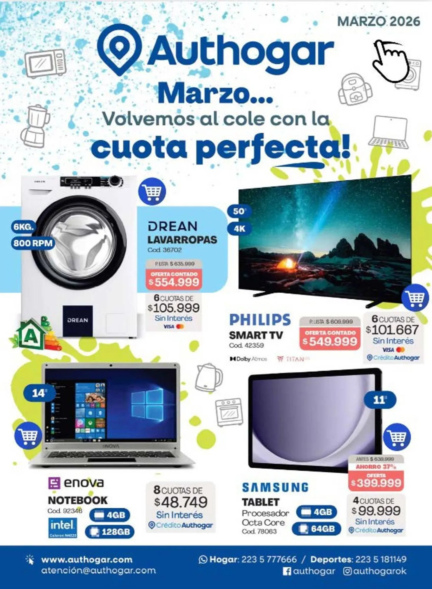 Ofertas de Revista Authogar 6 de marzo al 31 de marzo 2026 - Página 1 del catálogo