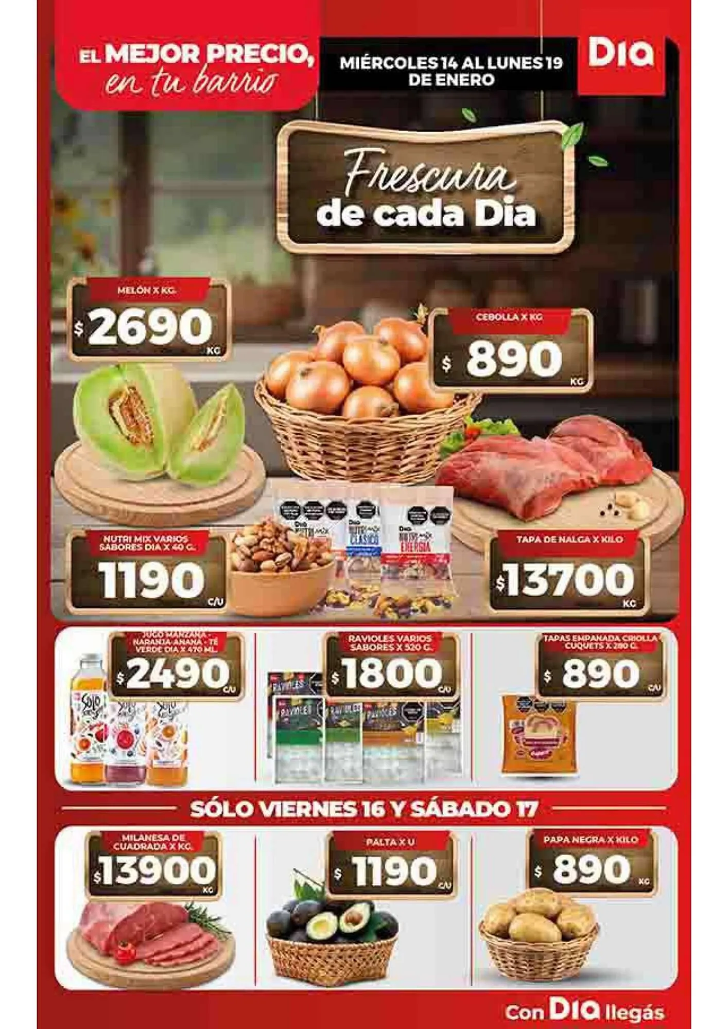 Ofertas de Folleto Supermercados DIA 13 de enero al 19 de enero 2026 - Página 1 del catálogo