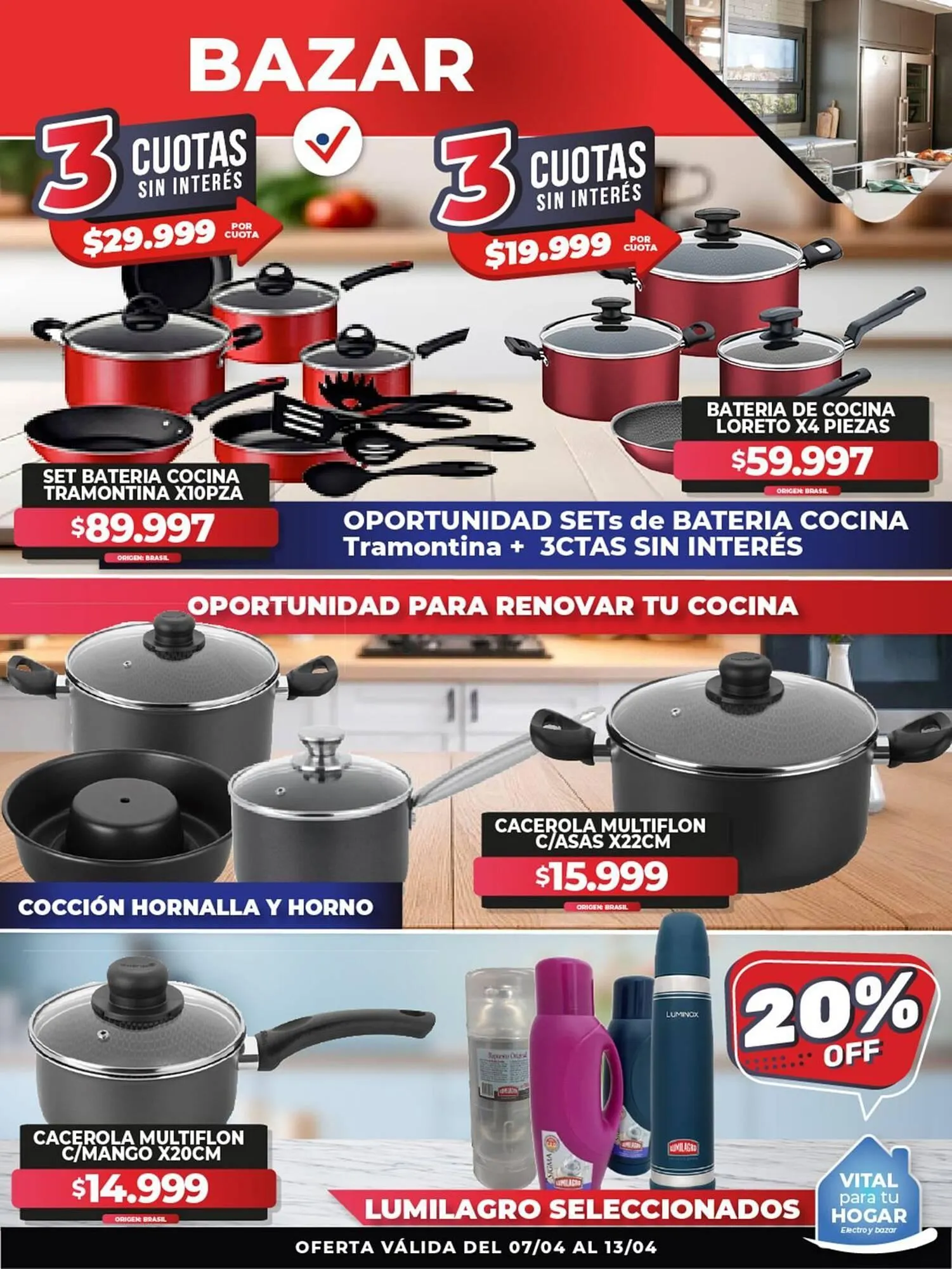 Ofertas de Catálogo Supermayorista Vital 7 de abril al 13 de abril 2025 - Página 4 del catálogo