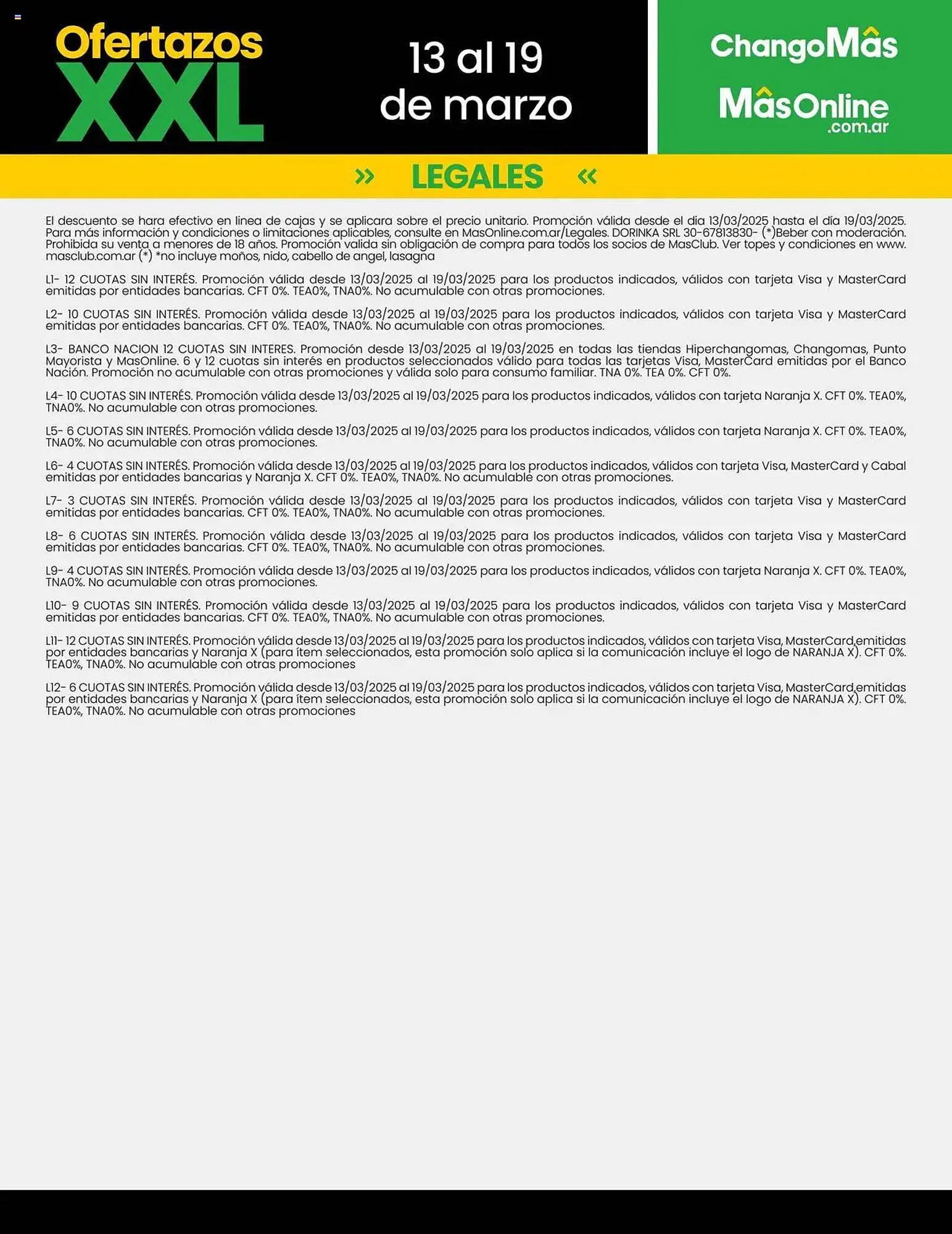 Ofertas de Catálogo Changomas 13 de marzo al 19 de marzo 2025 - Página 21 del catálogo