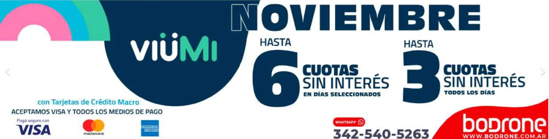 Ofertas de Catálogo Bodrone Hogar 10 de noviembre al 20 de diciembre 2023 - Página 1 del catálogo