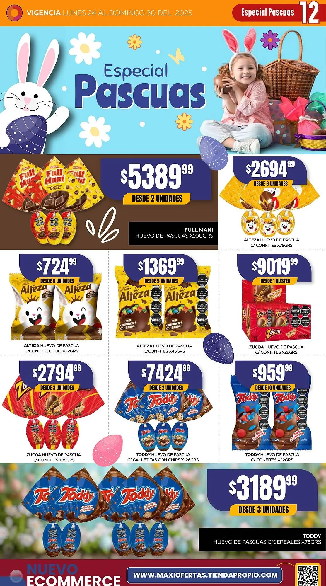 Ofertas de Catálogo Maxi Ofertas 24 de marzo al 30 de marzo 2025 - Página 12 del catálogo