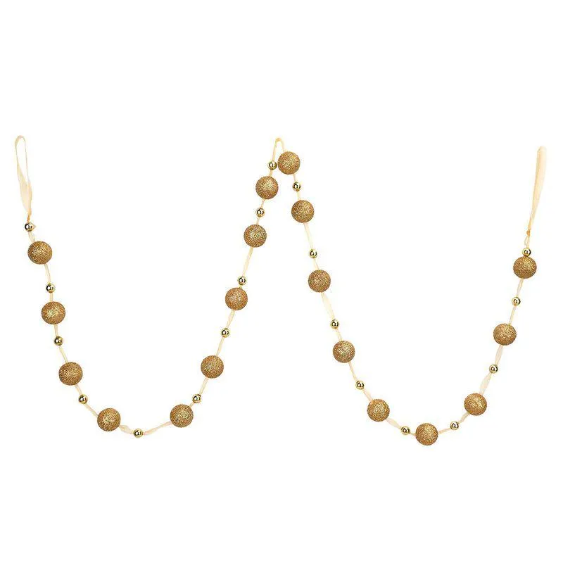 Guirnalda navideña Esferas Cotidiana metálica 180 cm