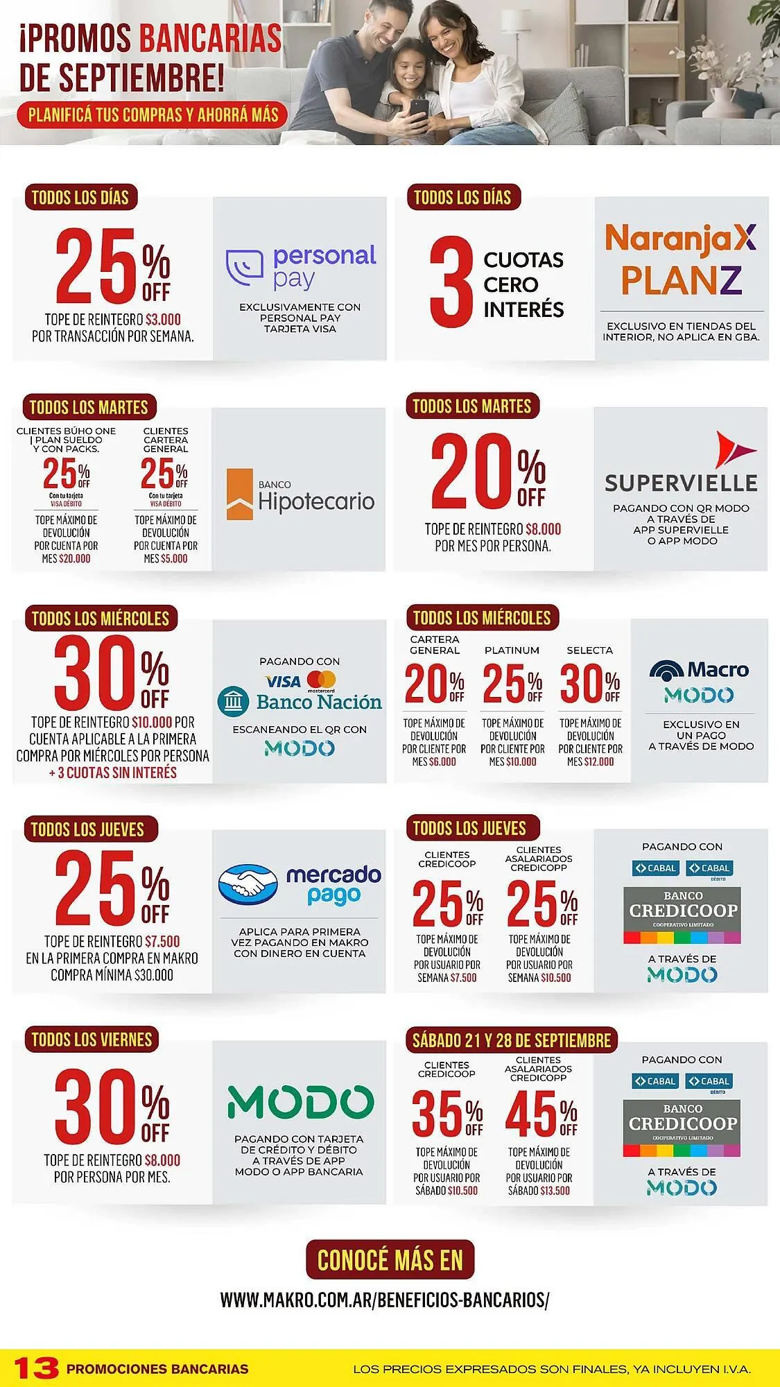 Ofertas de Catálogo Makro 26 de septiembre al 2 de octubre 2024 - Página 13 del catálogo