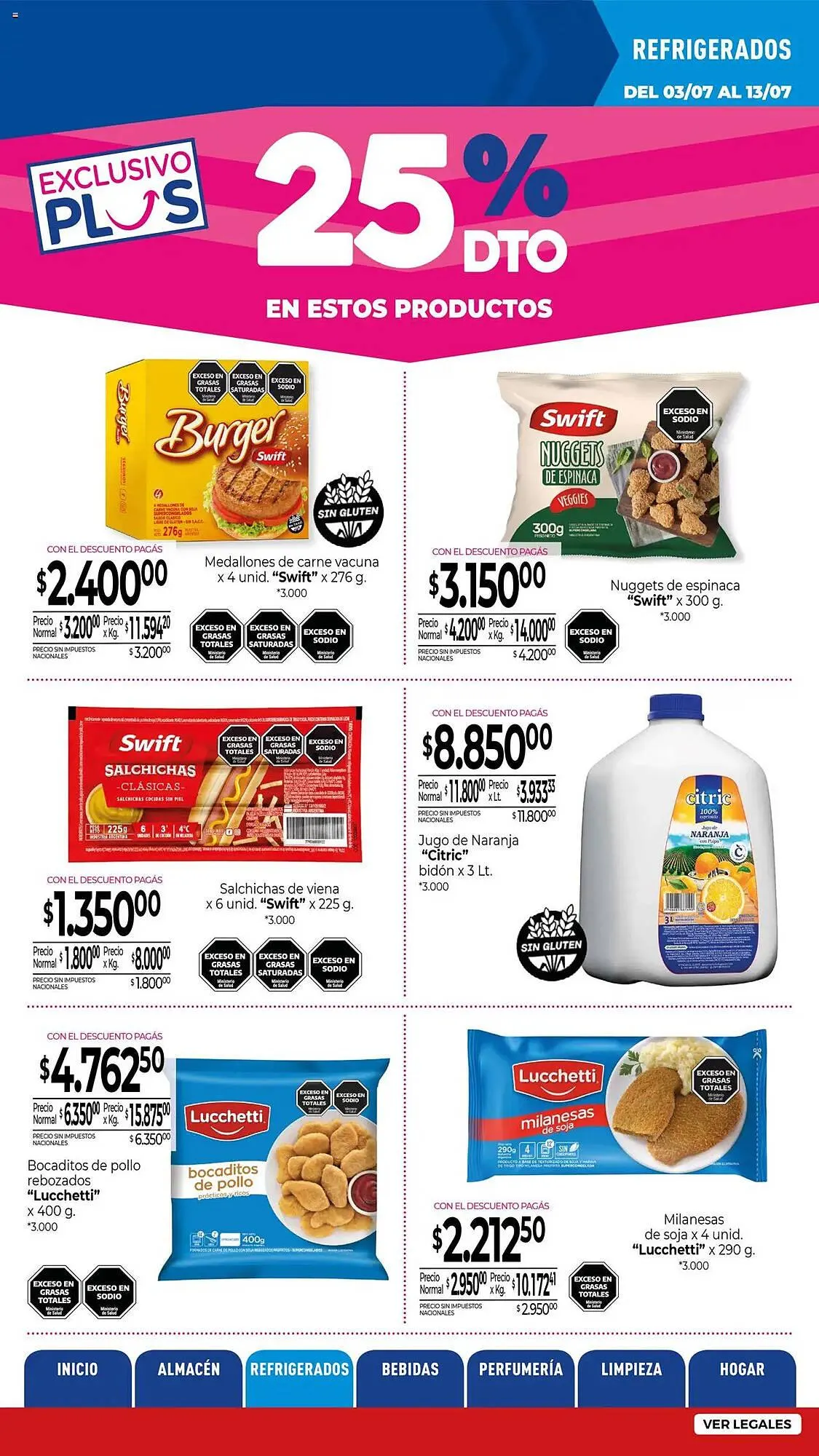 Ofertas de Catálogo La Anonima 3 de julio al 13 de julio 2025 - Página 16 del catálogo
