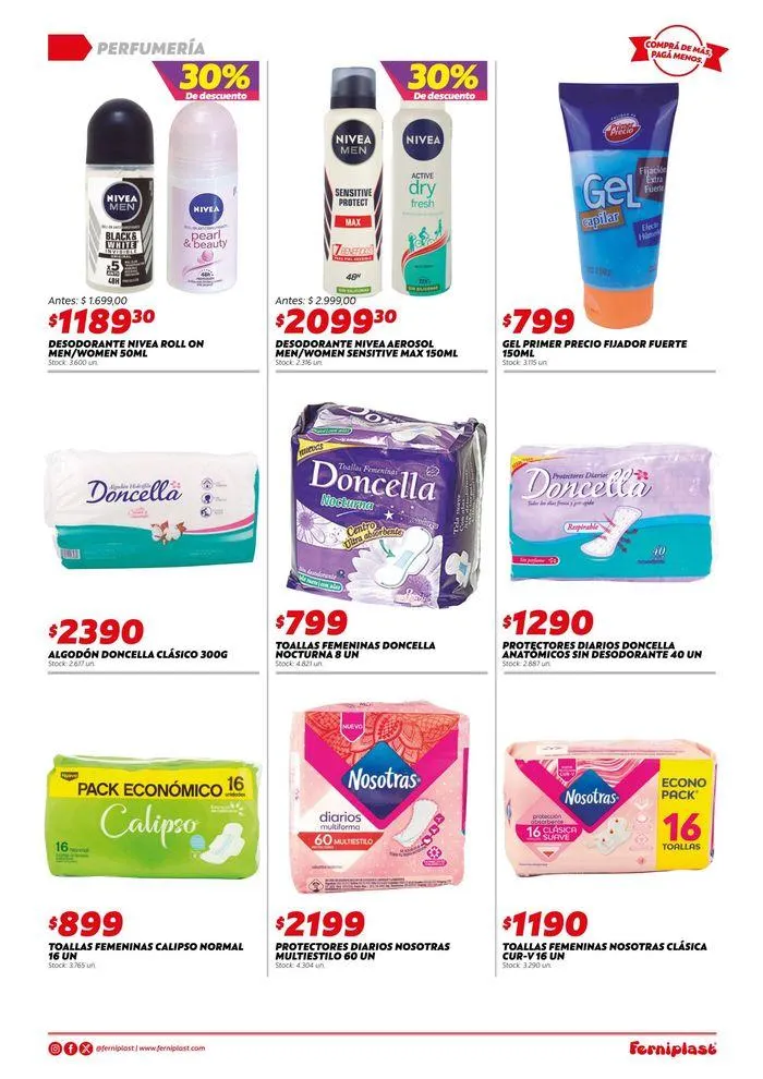 Ofertas de Ofertas Ferniplast 18 de septiembre al 2 de octubre 2024 - Página 5 del catálogo