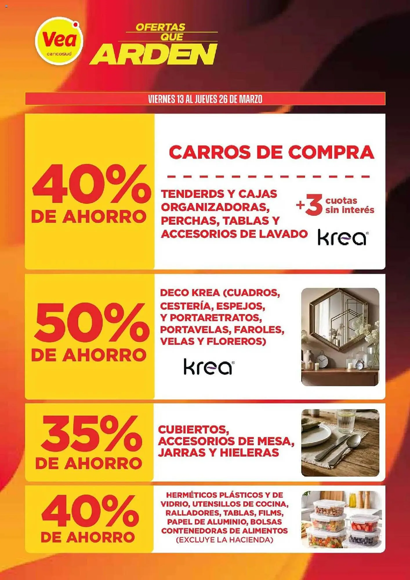 Ofertas de Catálogo Supermercados Vea 13 de marzo al 26 de marzo 2026 - Página 9 del catálogo