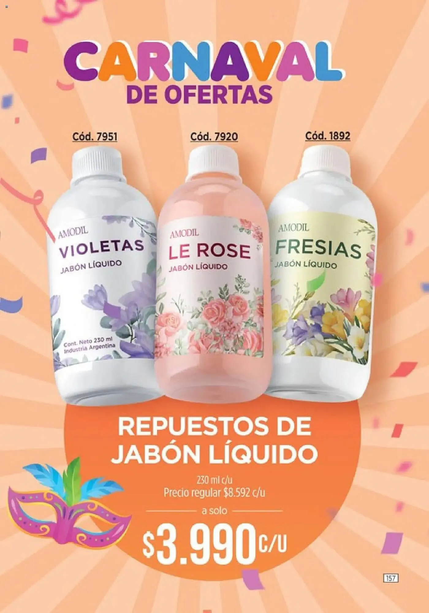 Ofertas de Catálogo Amodil 1 de marzo al 31 de marzo 2026 - Página 157 del catálogo